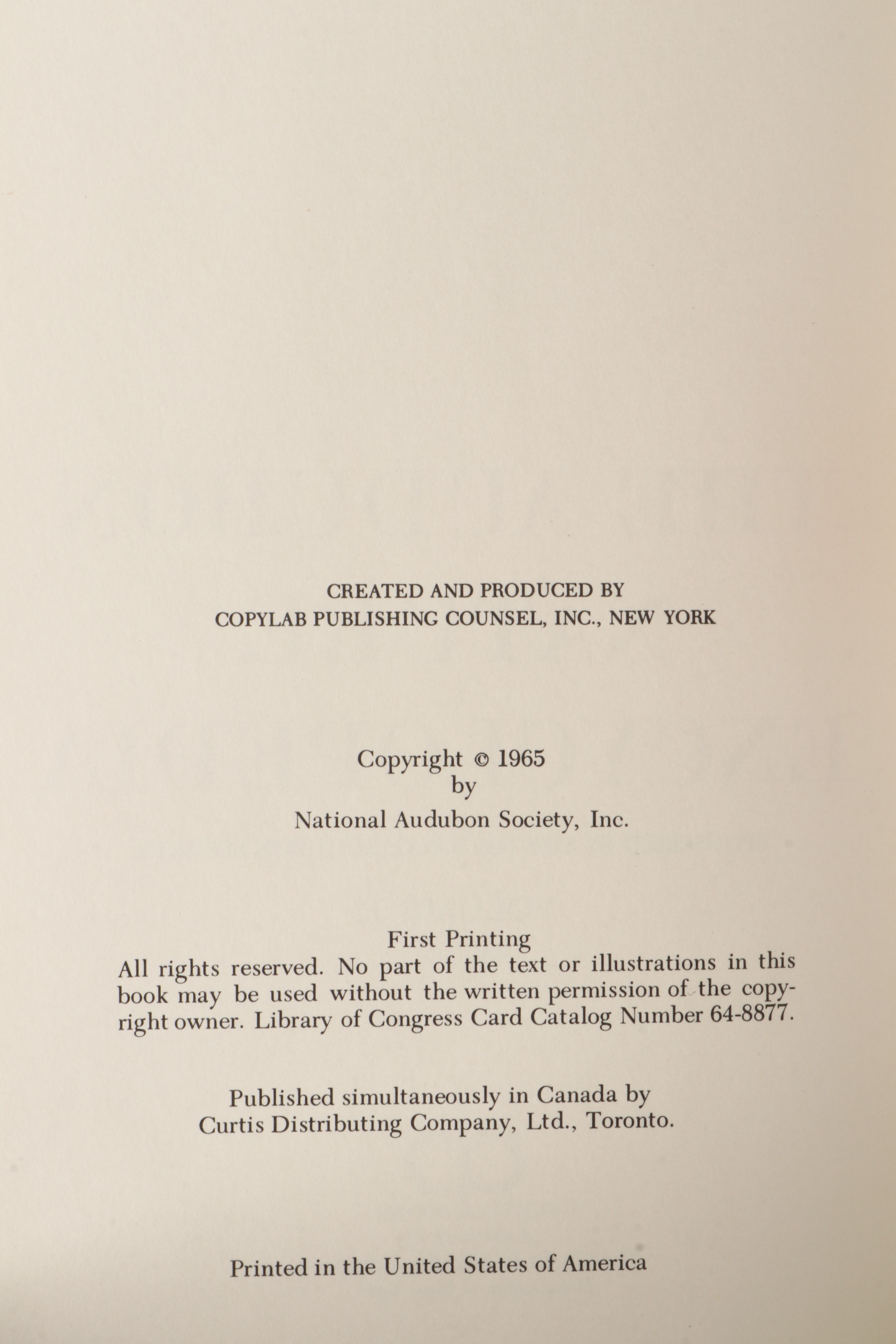 First Printing "The Audubon Nature Encyclopedia" Complete Twelve-Volume Set