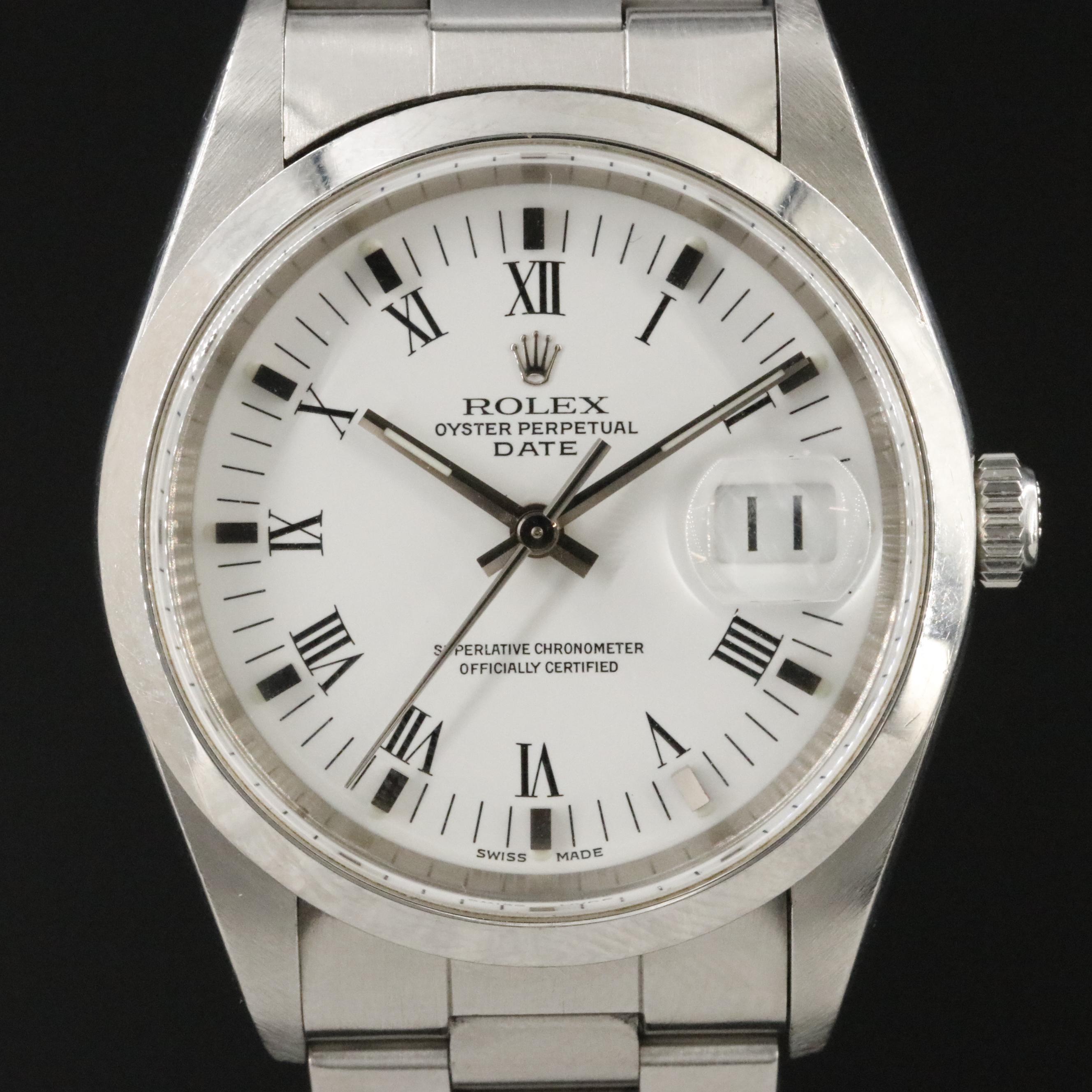 Rolex Oyster Perpetual Date 15200 Watch c.2002