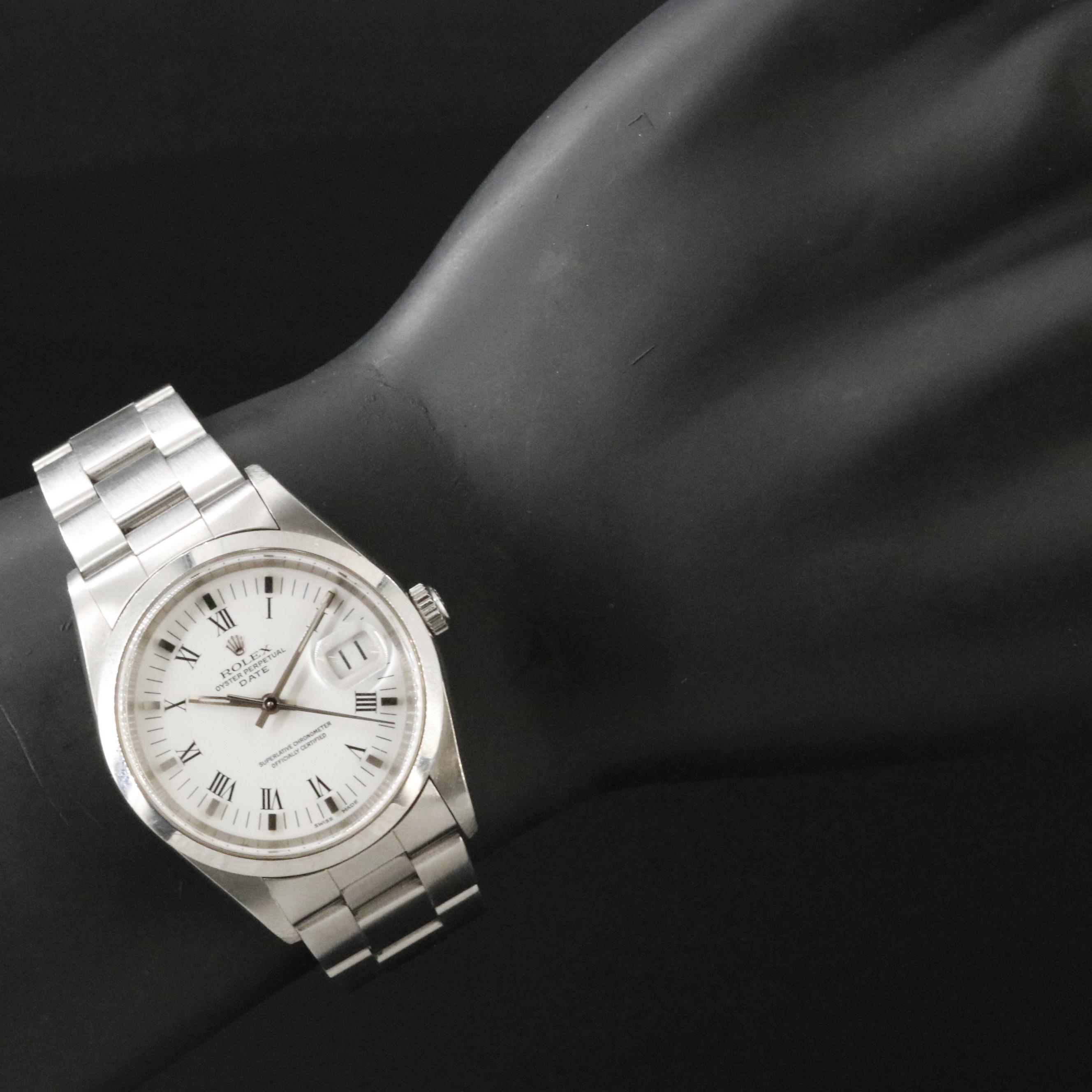 Rolex Oyster Perpetual Date 15200 Watch c.2002