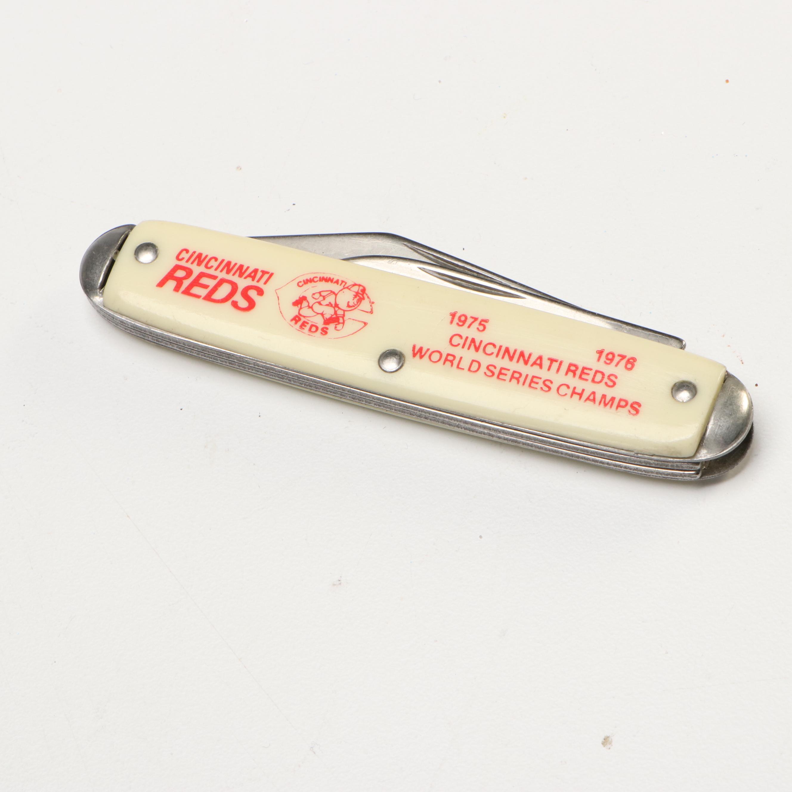 Upper Deck Cincinnati Reds "Laserchron" with More Watches and Memorabilia