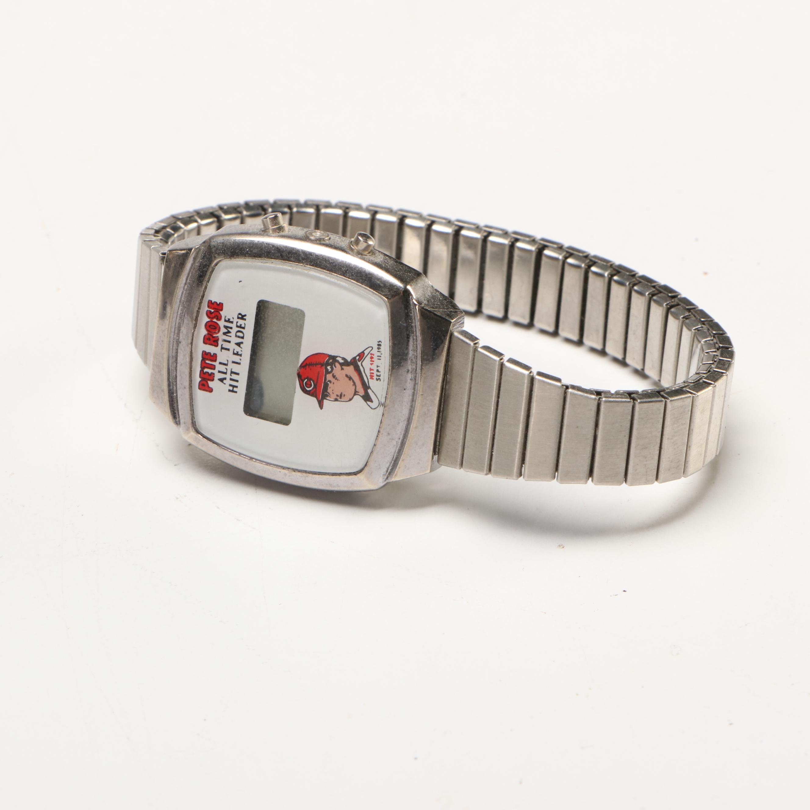 Upper Deck Cincinnati Reds "Laserchron" with More Watches and Memorabilia