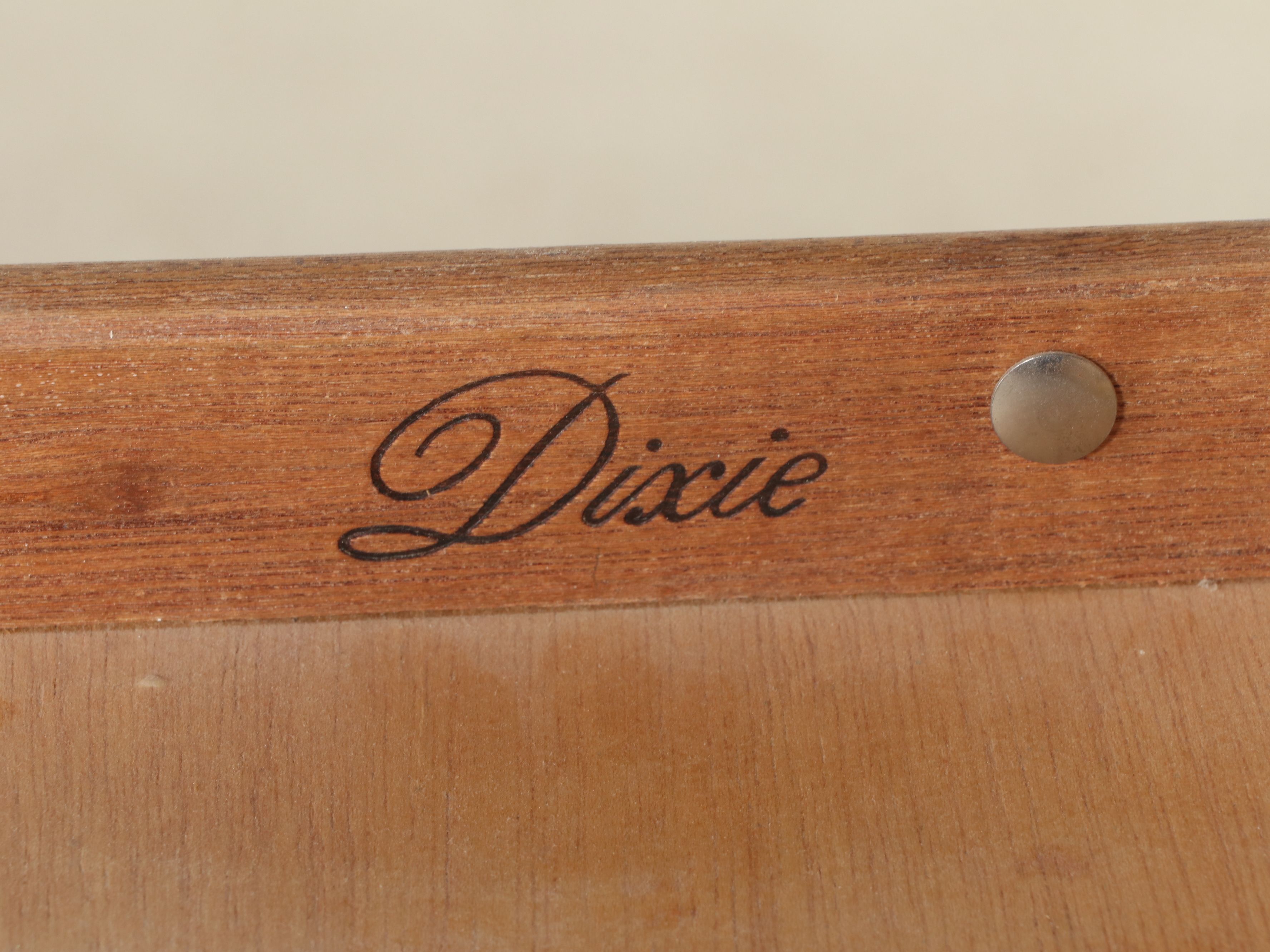 Dixie French Provincial Style Paint-Decorated Wooden Desk