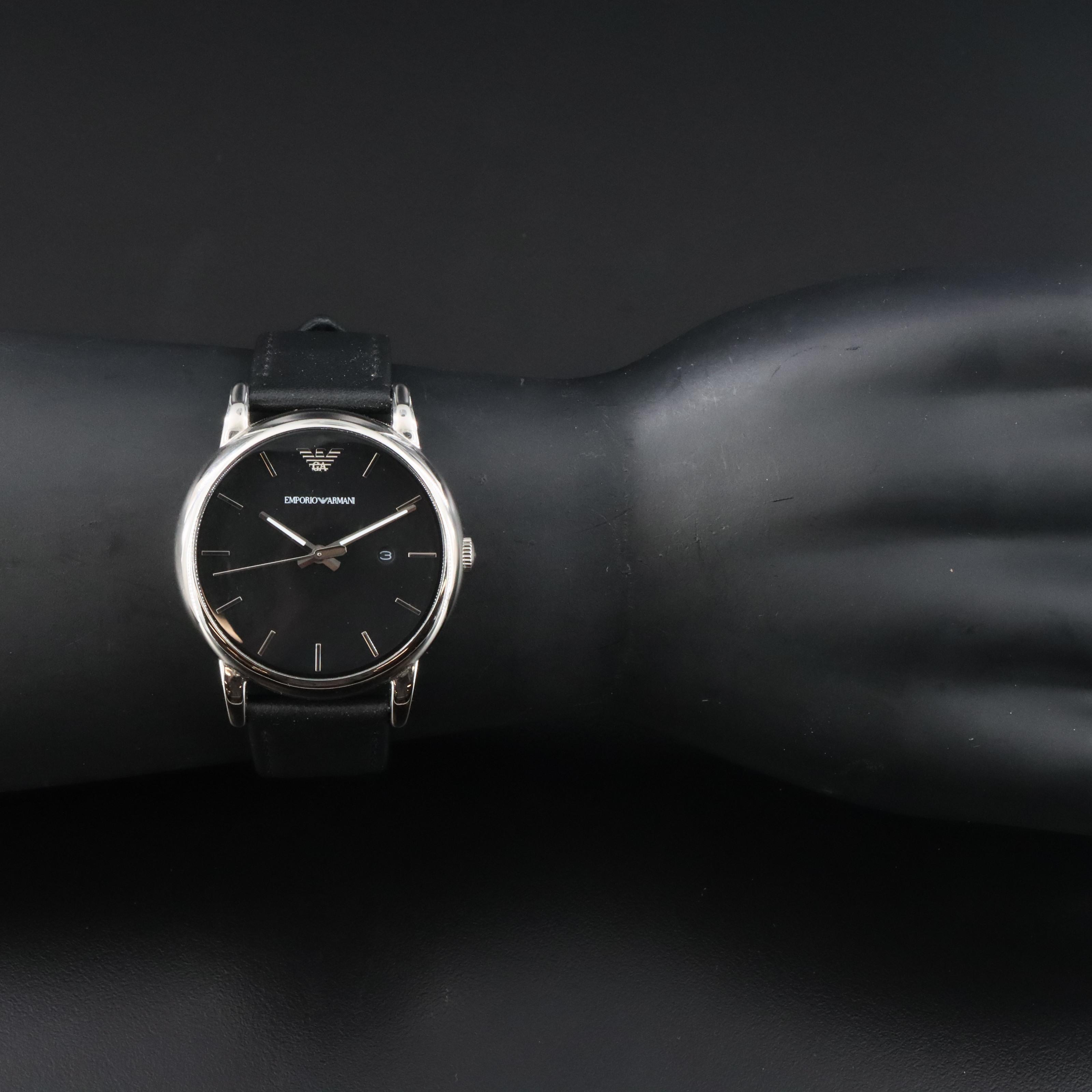 Emporia Armani Stainless Steel Quartz Watch # AR1692