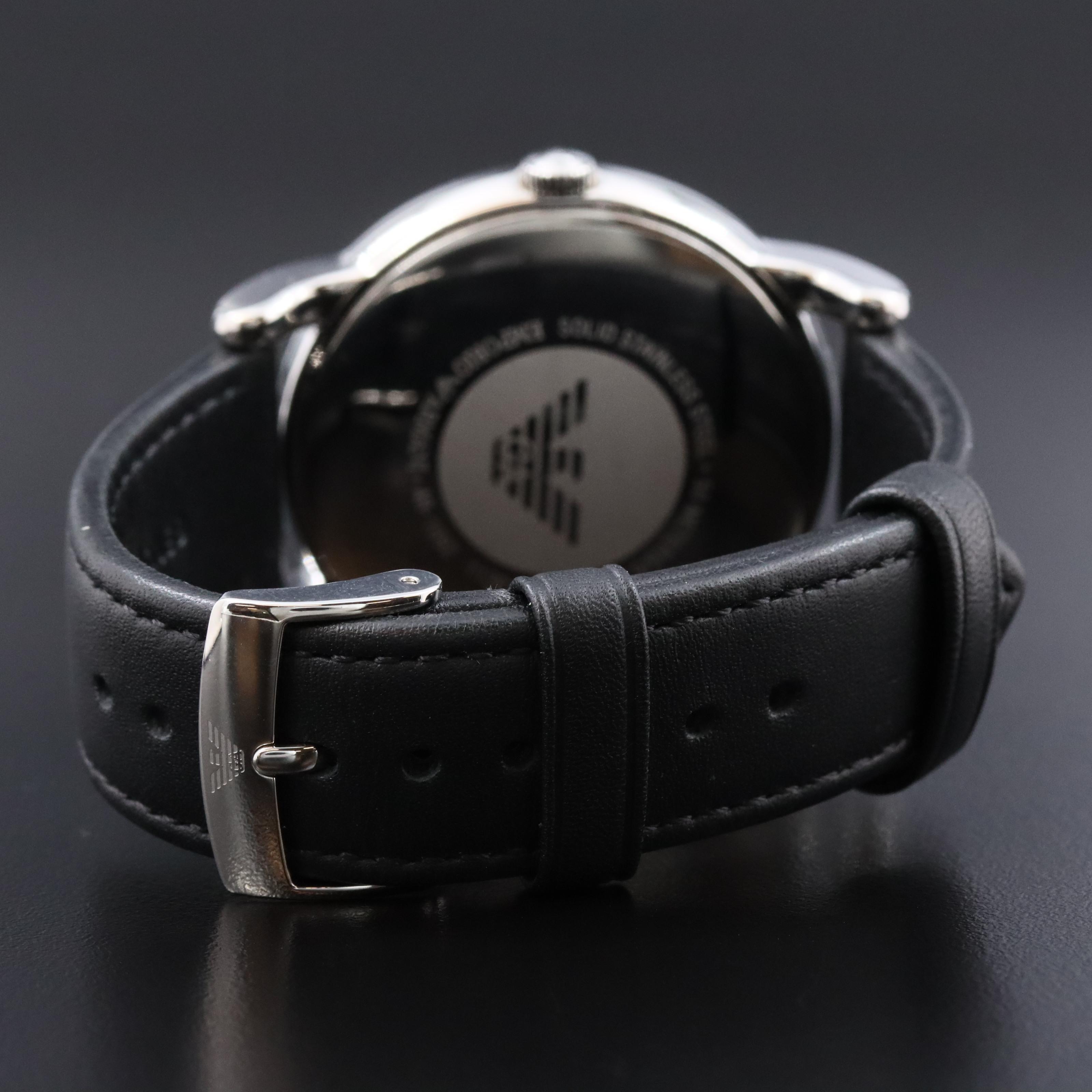 Emporia Armani Stainless Steel Quartz Watch # AR1692