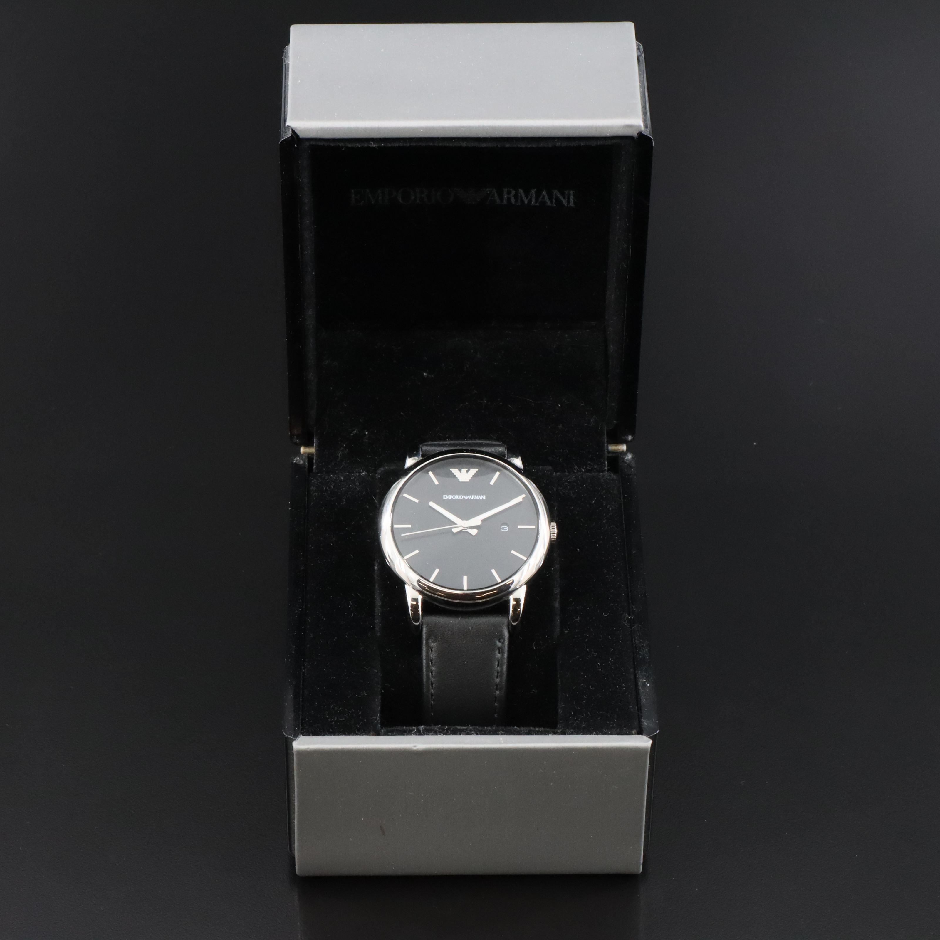 Emporia Armani Stainless Steel Quartz Watch # AR1692
