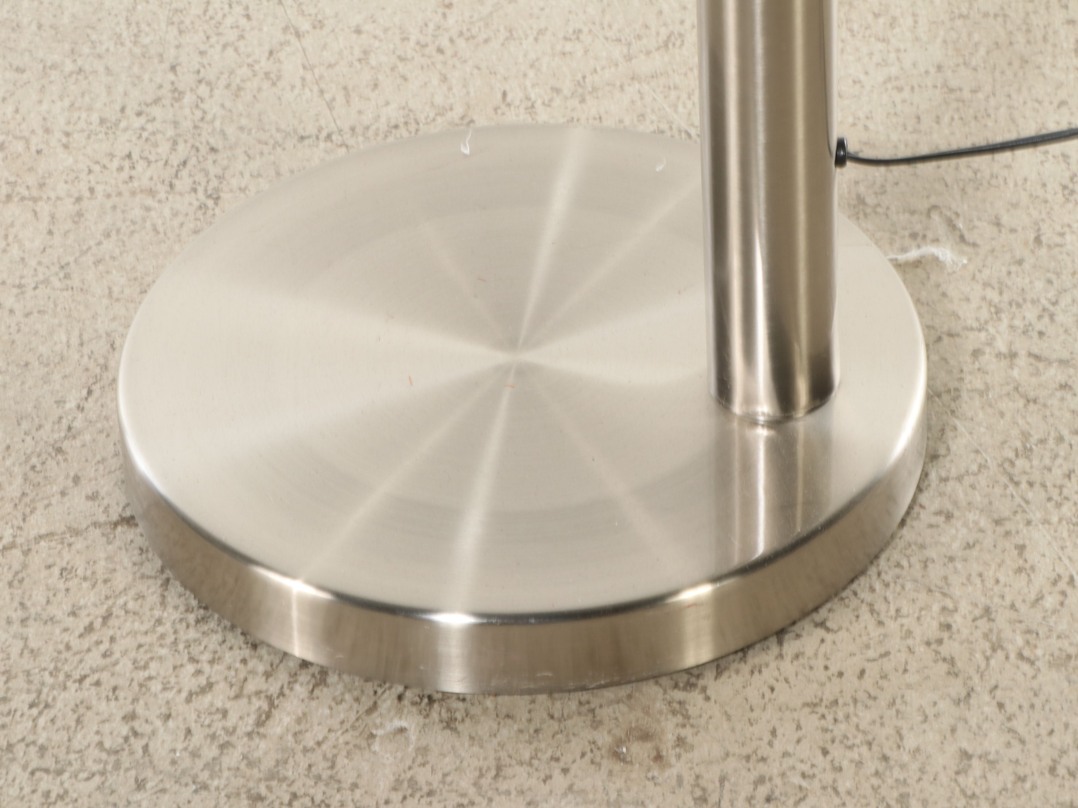 Modern Brushed Stainless Five-Arm Arc Floor Lamp, 2017