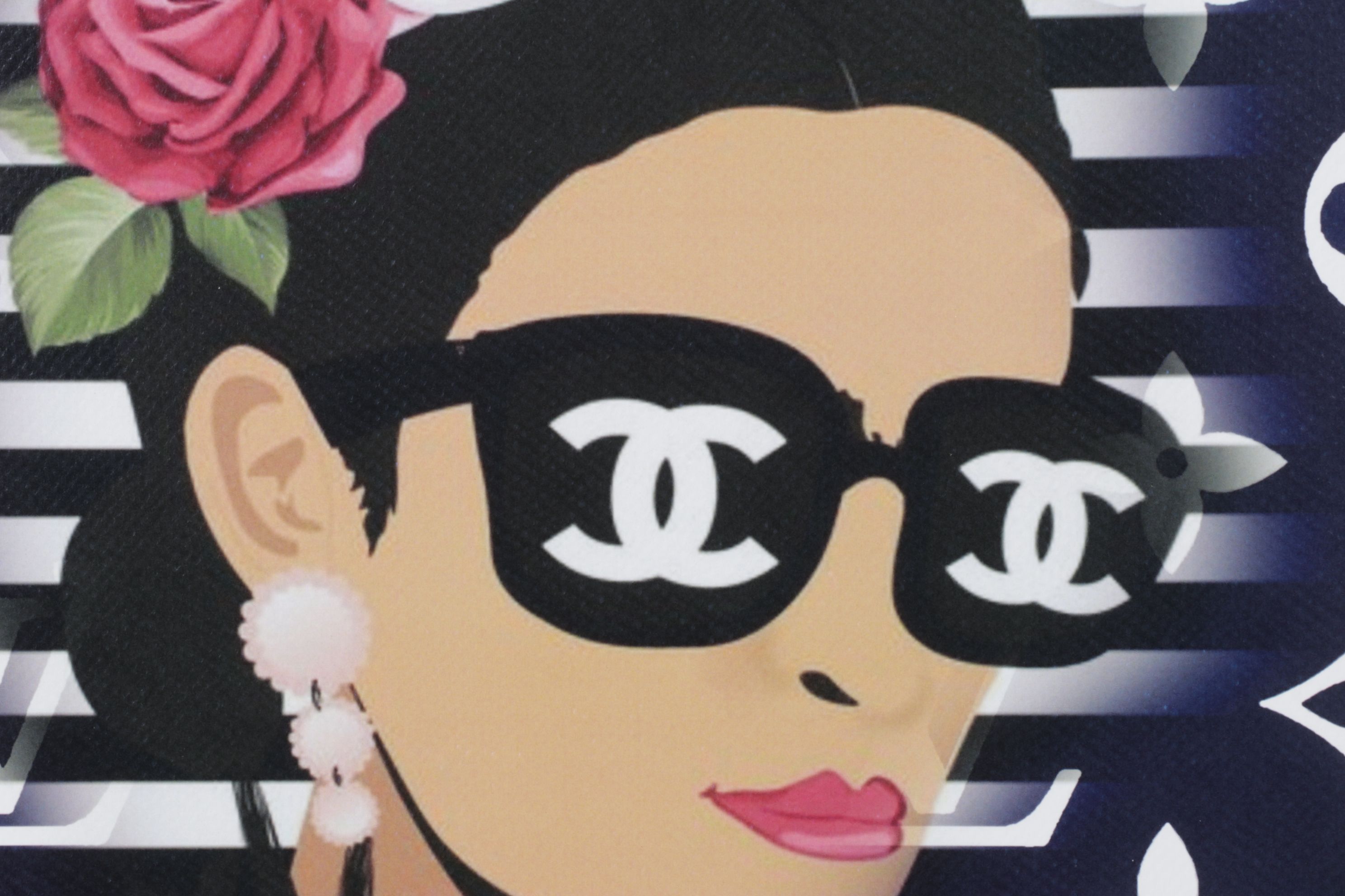 Death NYC Pop Art Homage to Louis Vuitton x Chanel, 2024