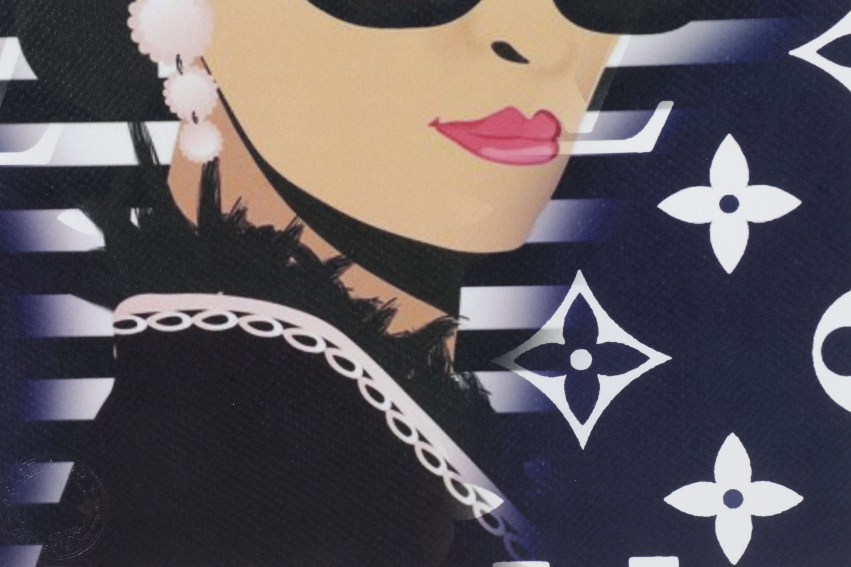 Death NYC Pop Art Homage to Louis Vuitton x Chanel, 2024