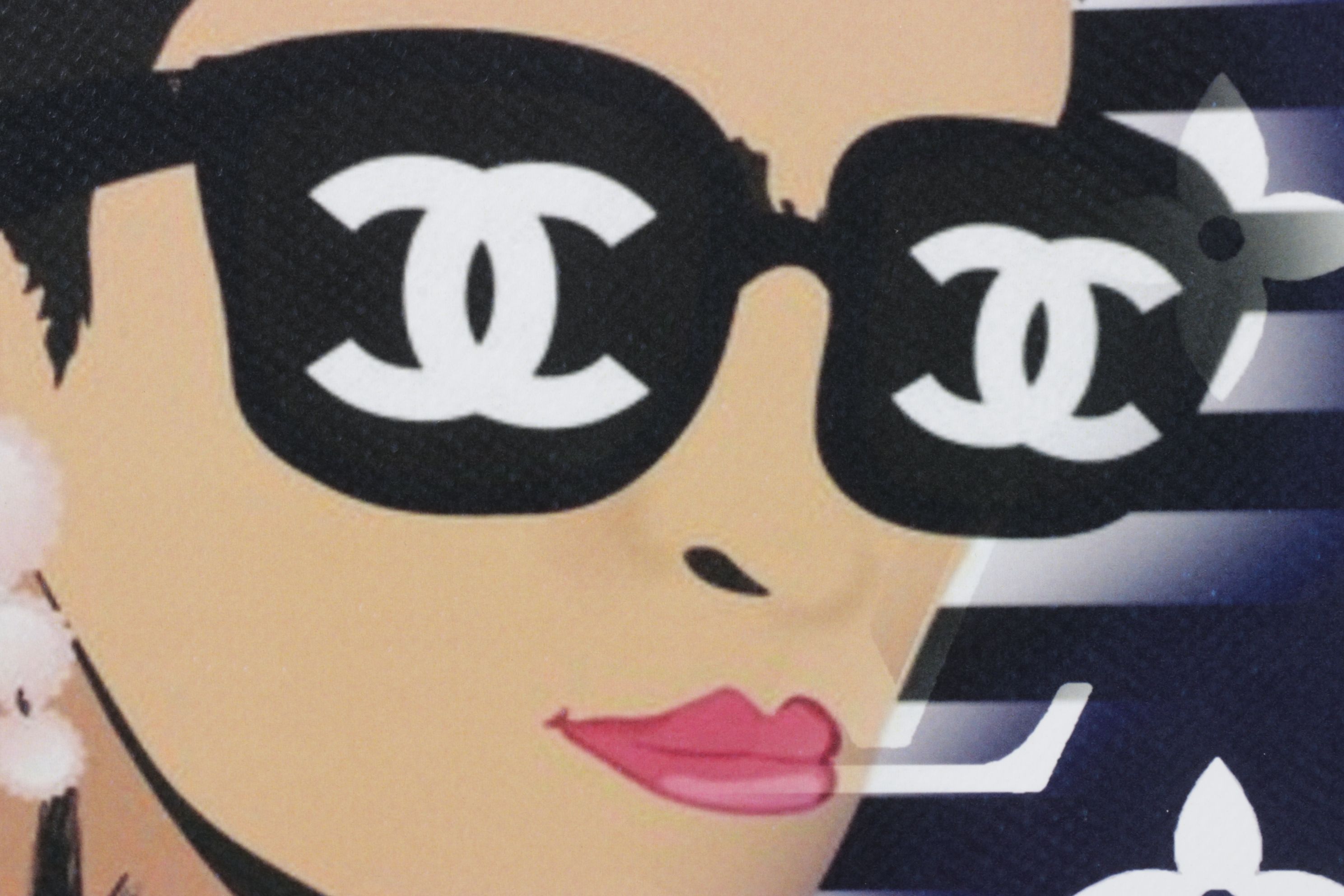 Death NYC Pop Art Homage to Louis Vuitton x Chanel, 2024