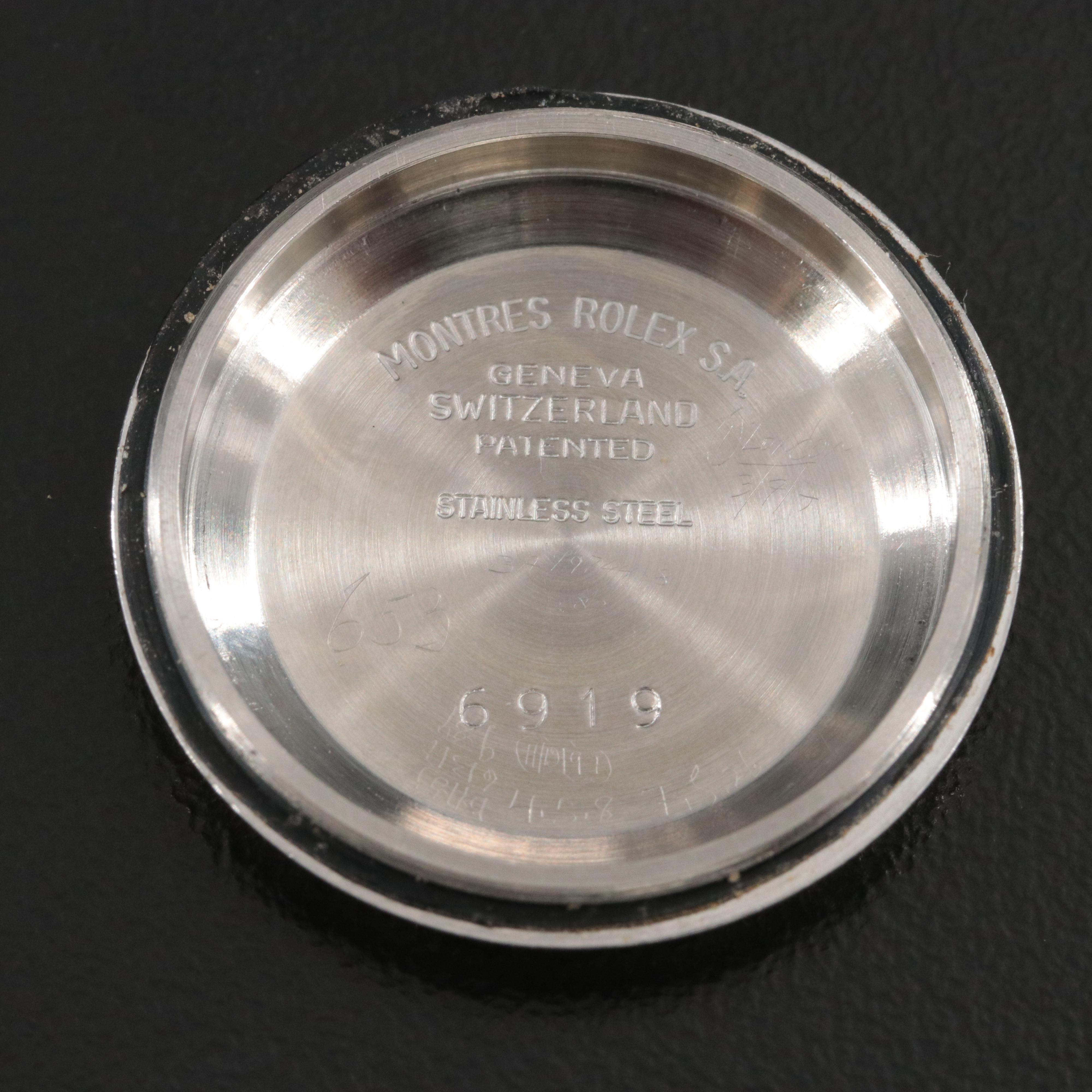 1977 Rolex Custom Diamond Dial & Bezel Datejust 6917 Watch