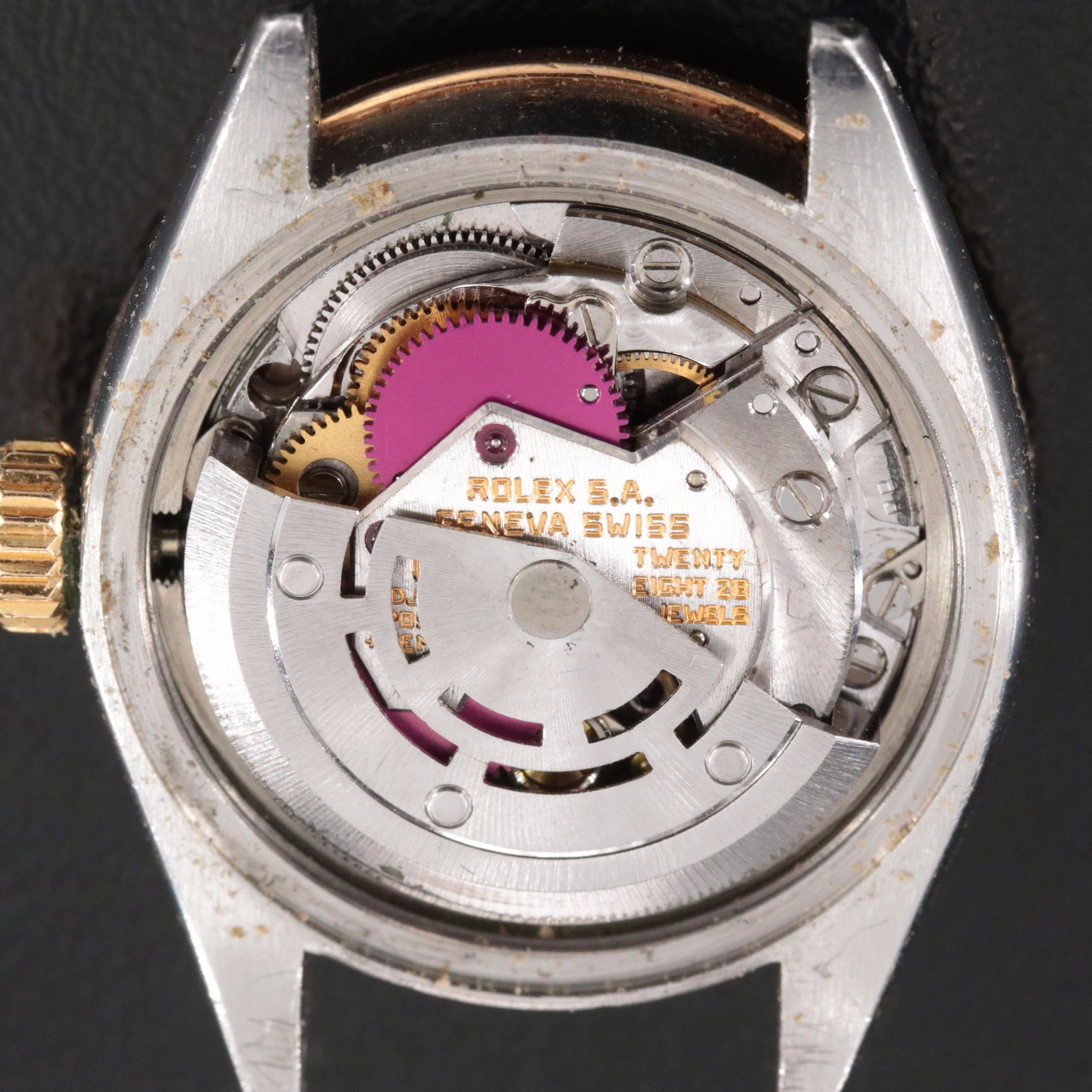 1977 Rolex Custom Diamond Dial & Bezel Datejust 6917 Watch