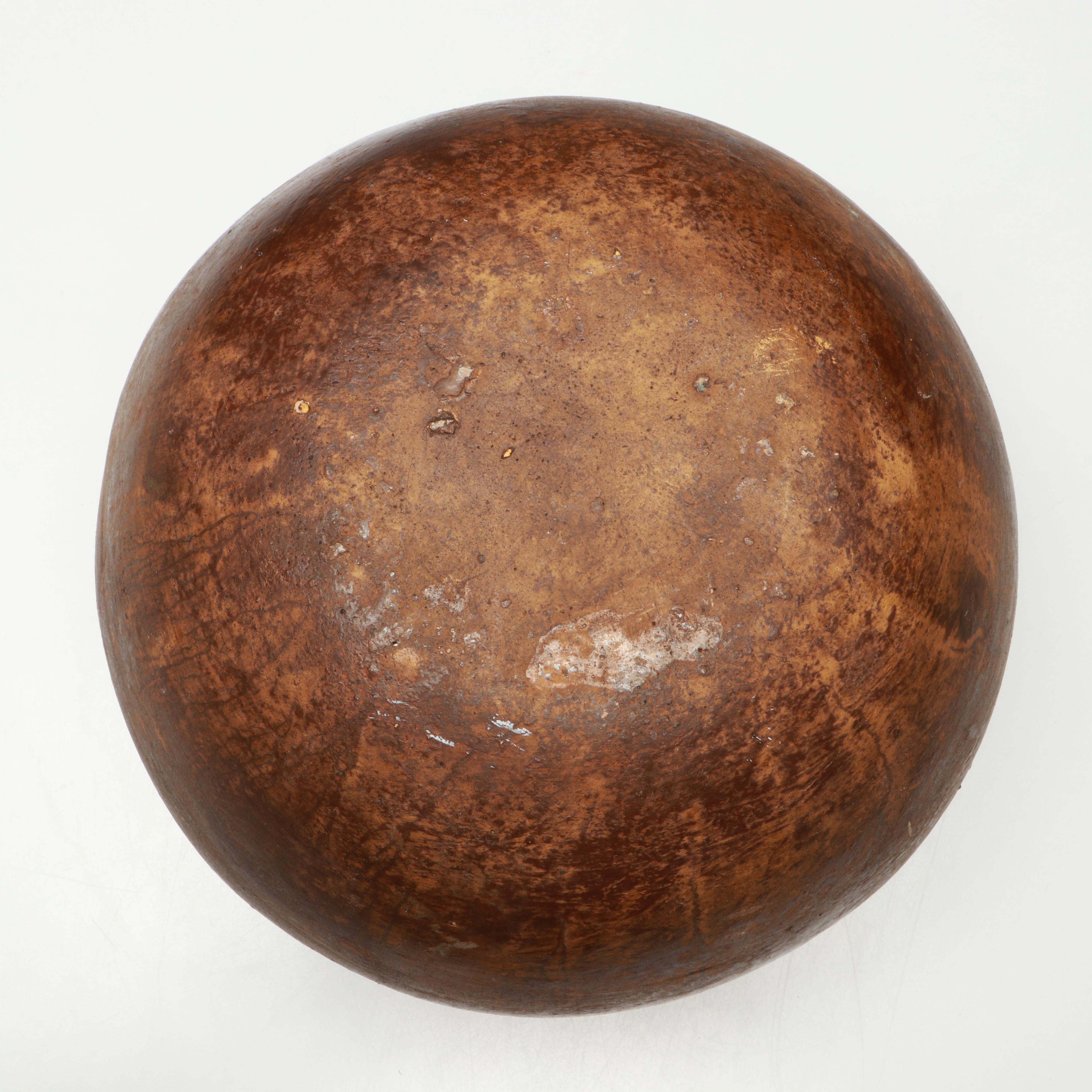 Indigenous Inspired Hand-Painted Art Pottery Vessel