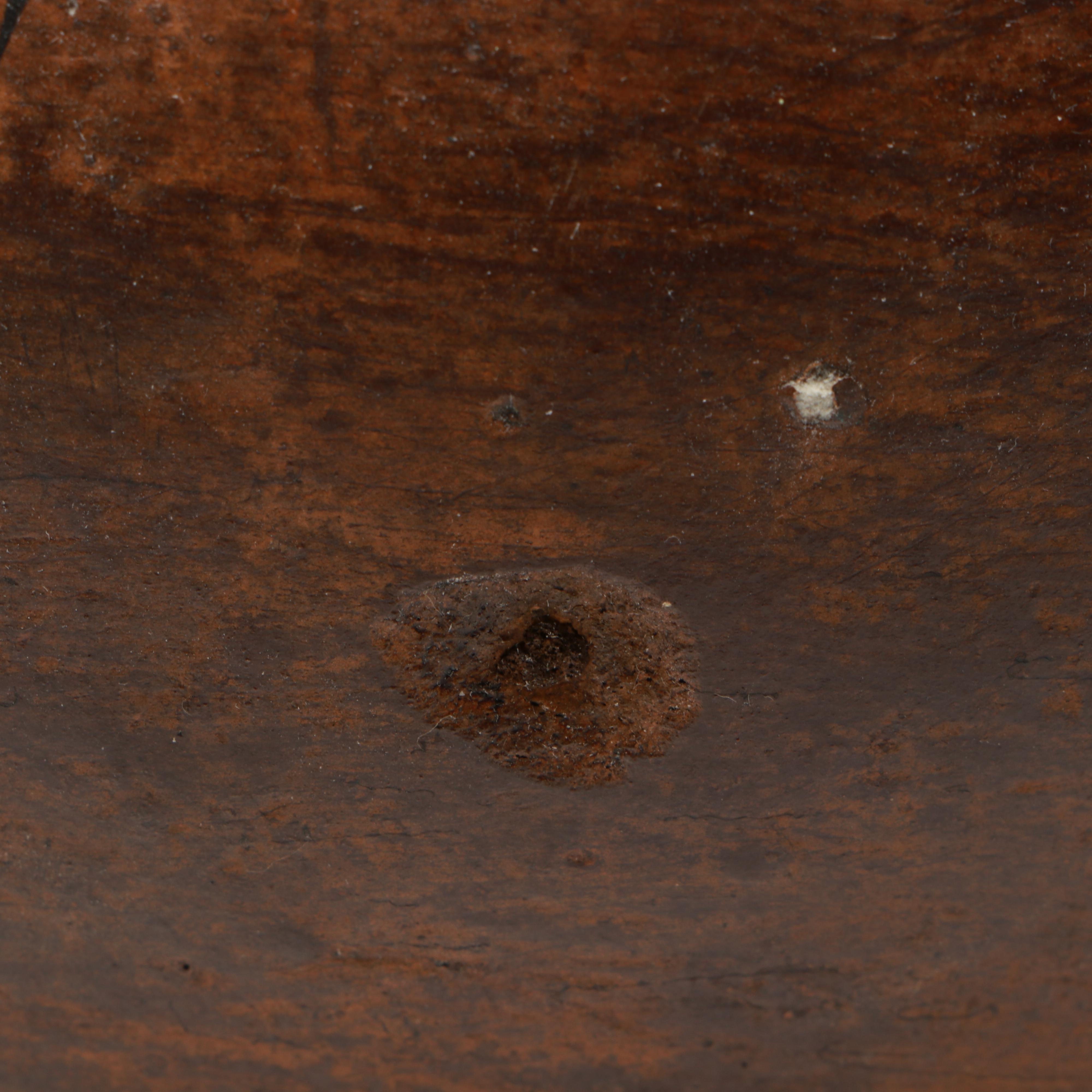 Indigenous Inspired Hand-Painted Art Pottery Vessel