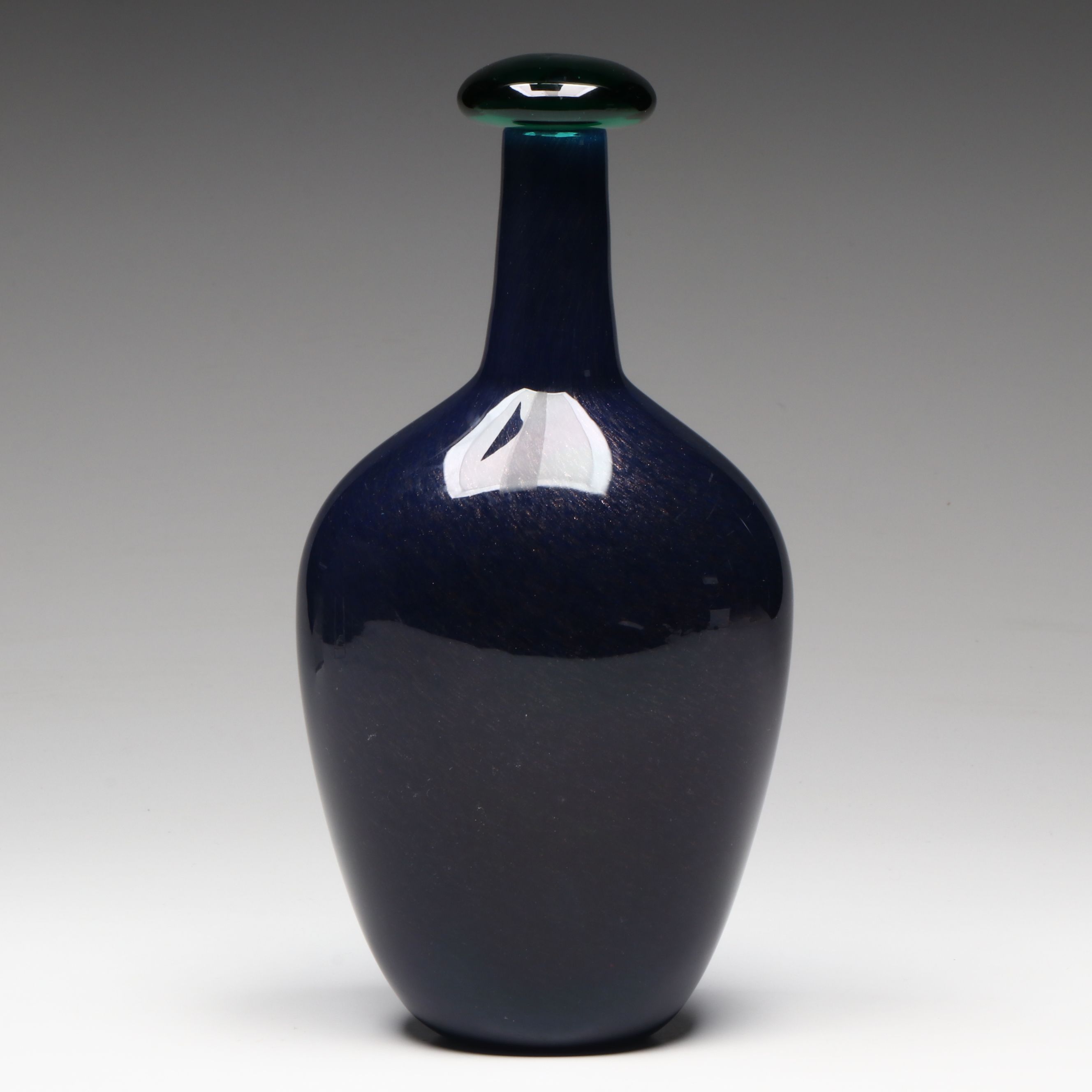 Toni Zuccheri for Barovier & Toso Murano Studio Glass Decanter