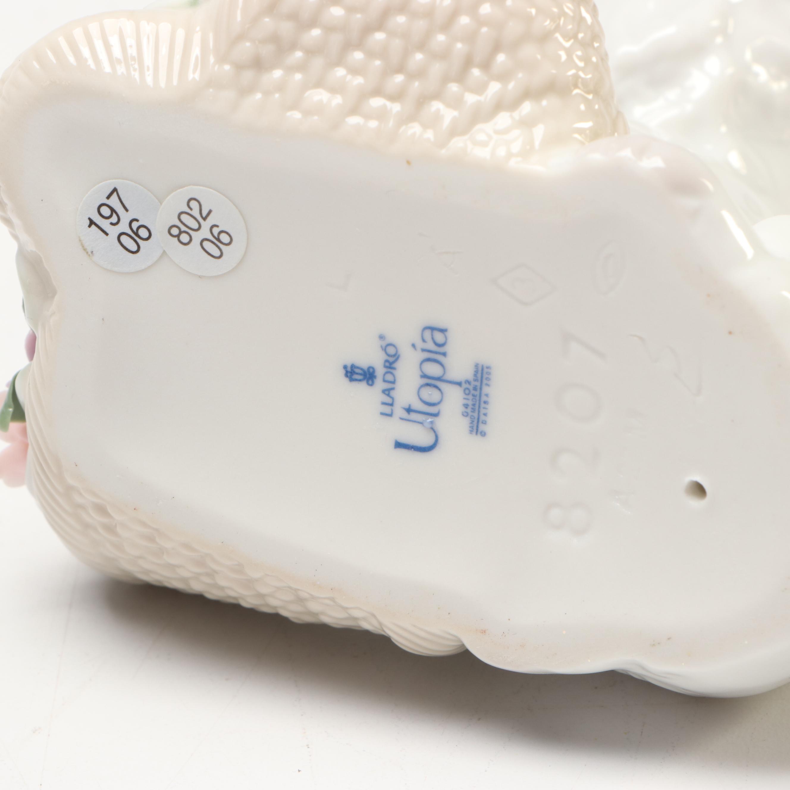 Lladró Utopia "Playful Character" Porcelain Figurine Designed by Joan Coderch