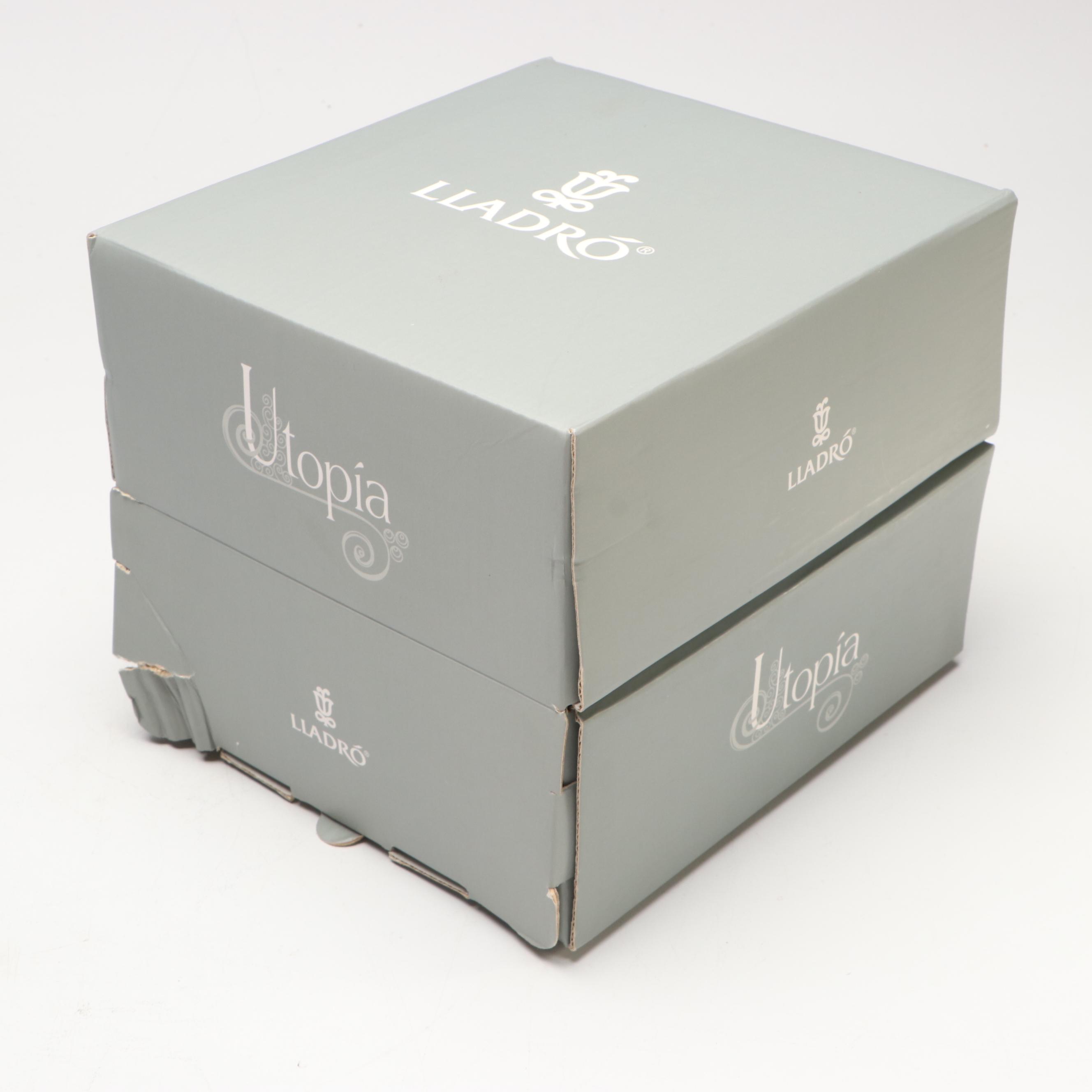 Lladró Utopia "Playful Character" Porcelain Figurine Designed by Joan Coderch