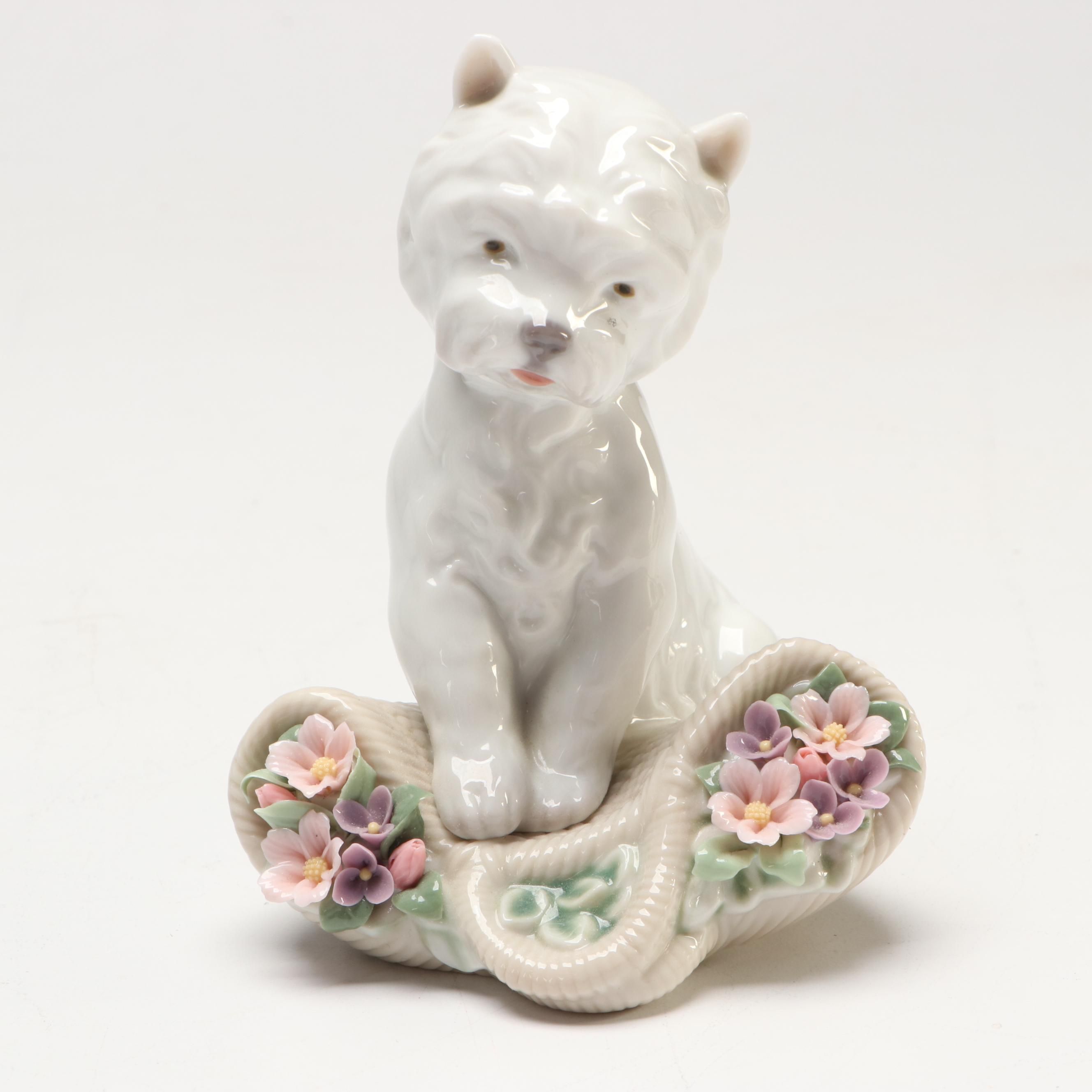 Lladró Utopia "Playful Character" Porcelain Figurine Designed by Joan Coderch