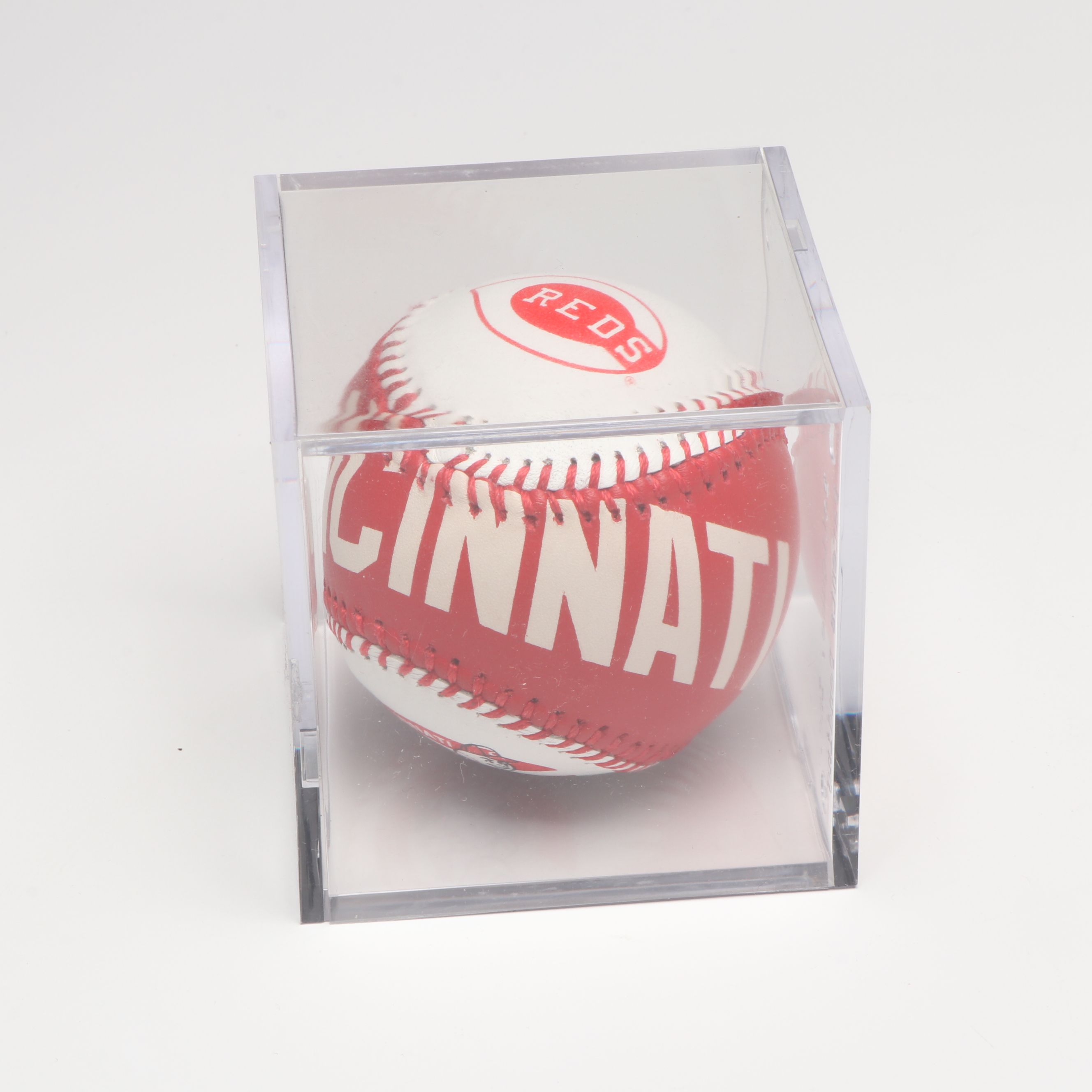 Cincinnati Reds Riddell Mini Helmet, Baseballs, Banks and More Collectibles