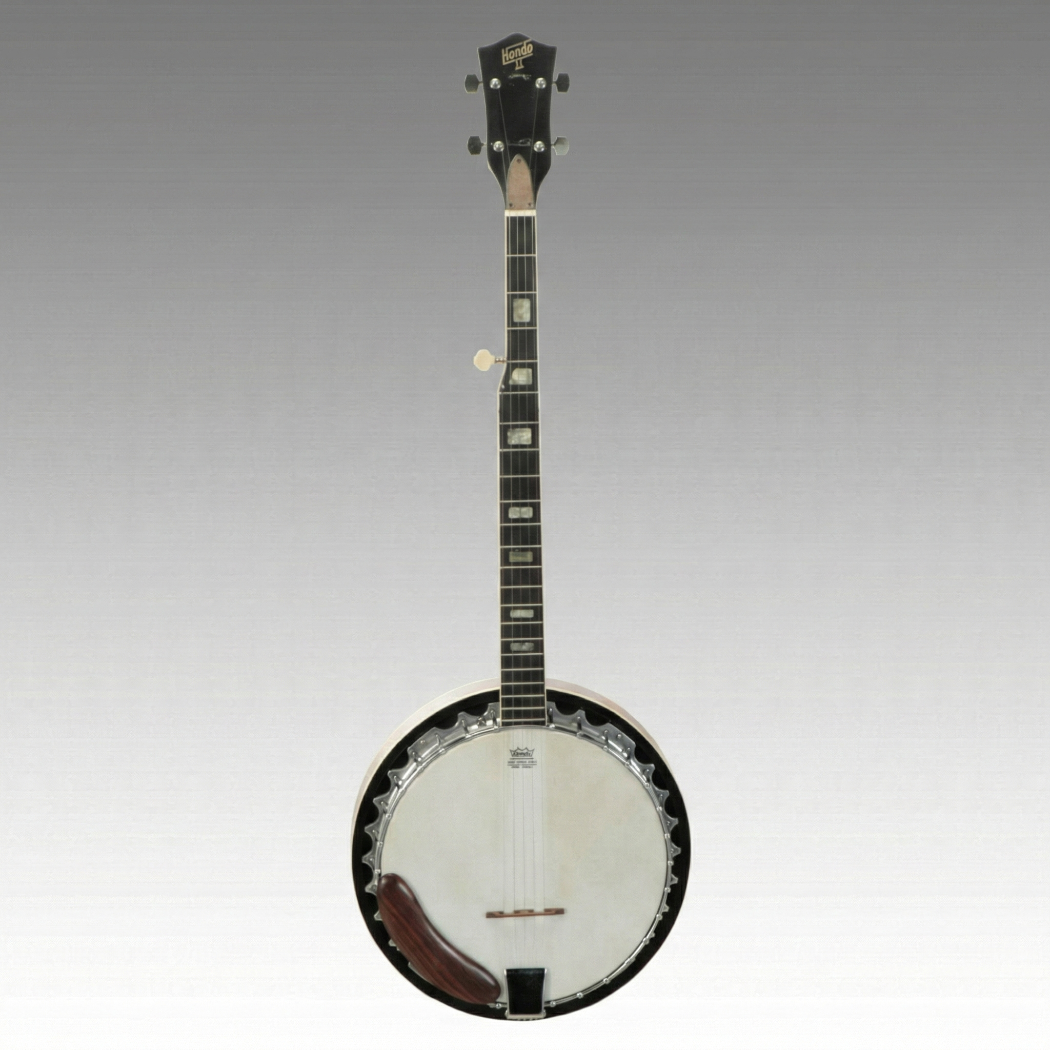 Hondo II Five-String Banjo with Rosewood Armrest and Mahogany Resonator