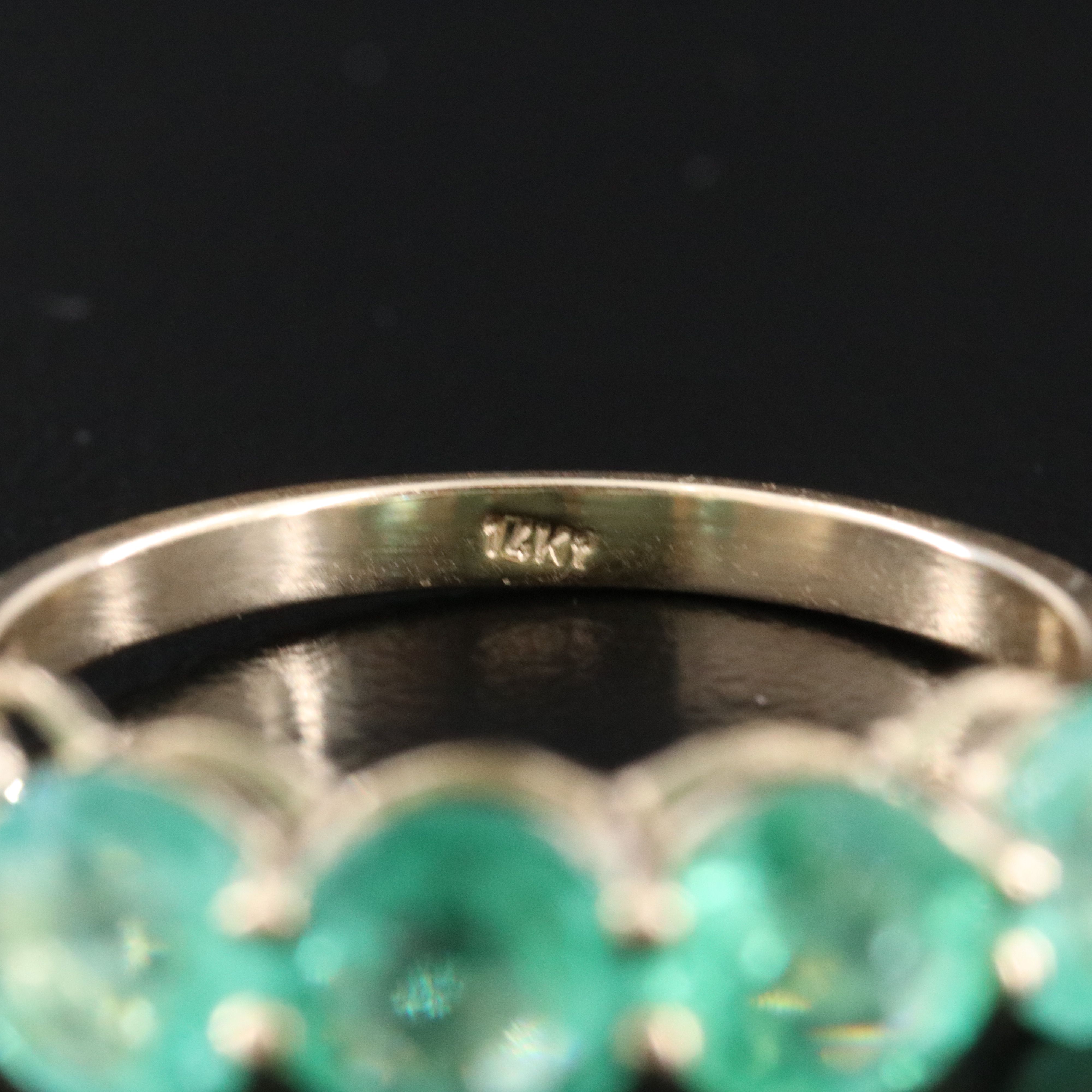 14K EmeraldRing with IGI Jewelry Report