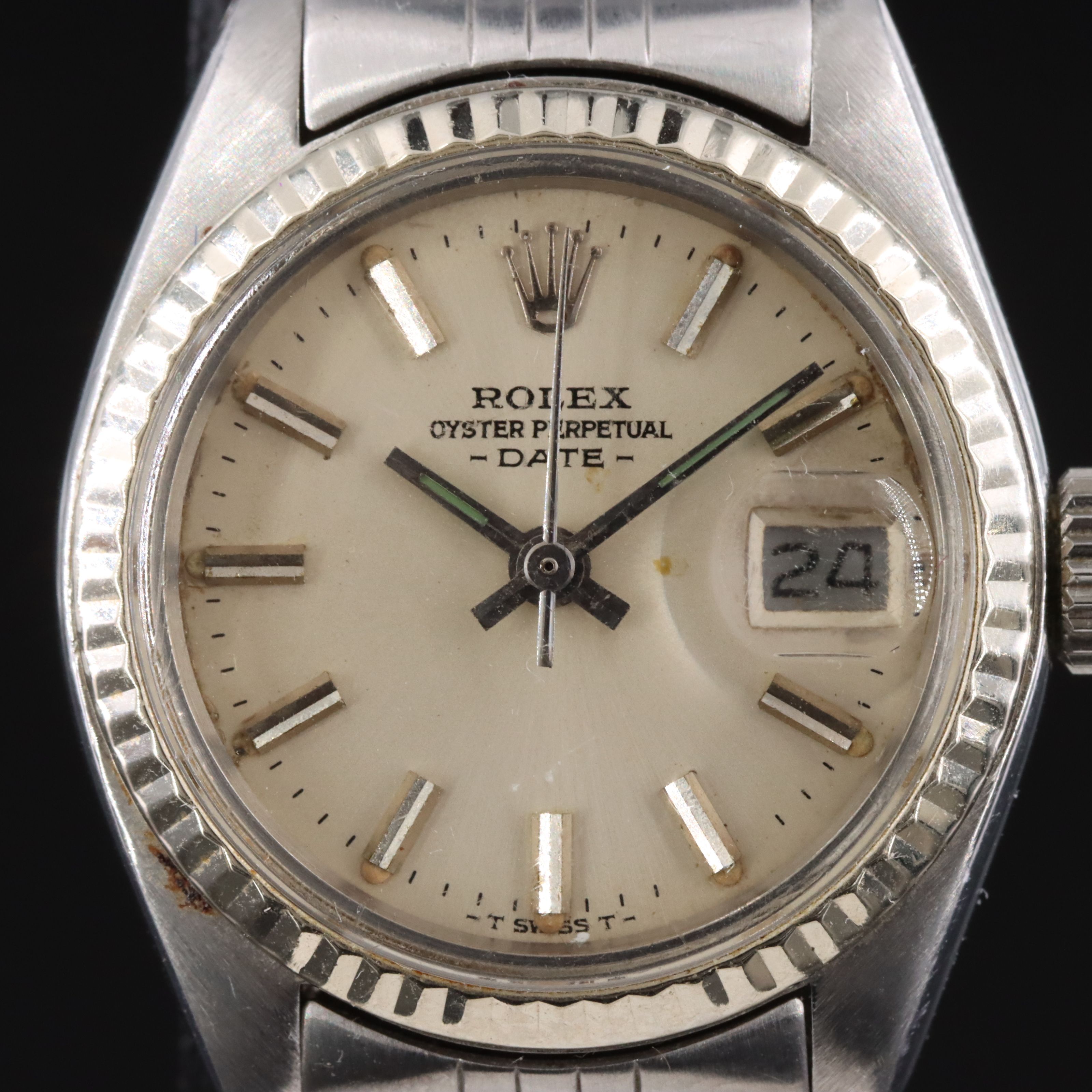 1979 Rolex Oyster Perpetual Gold & Steel Date Watch