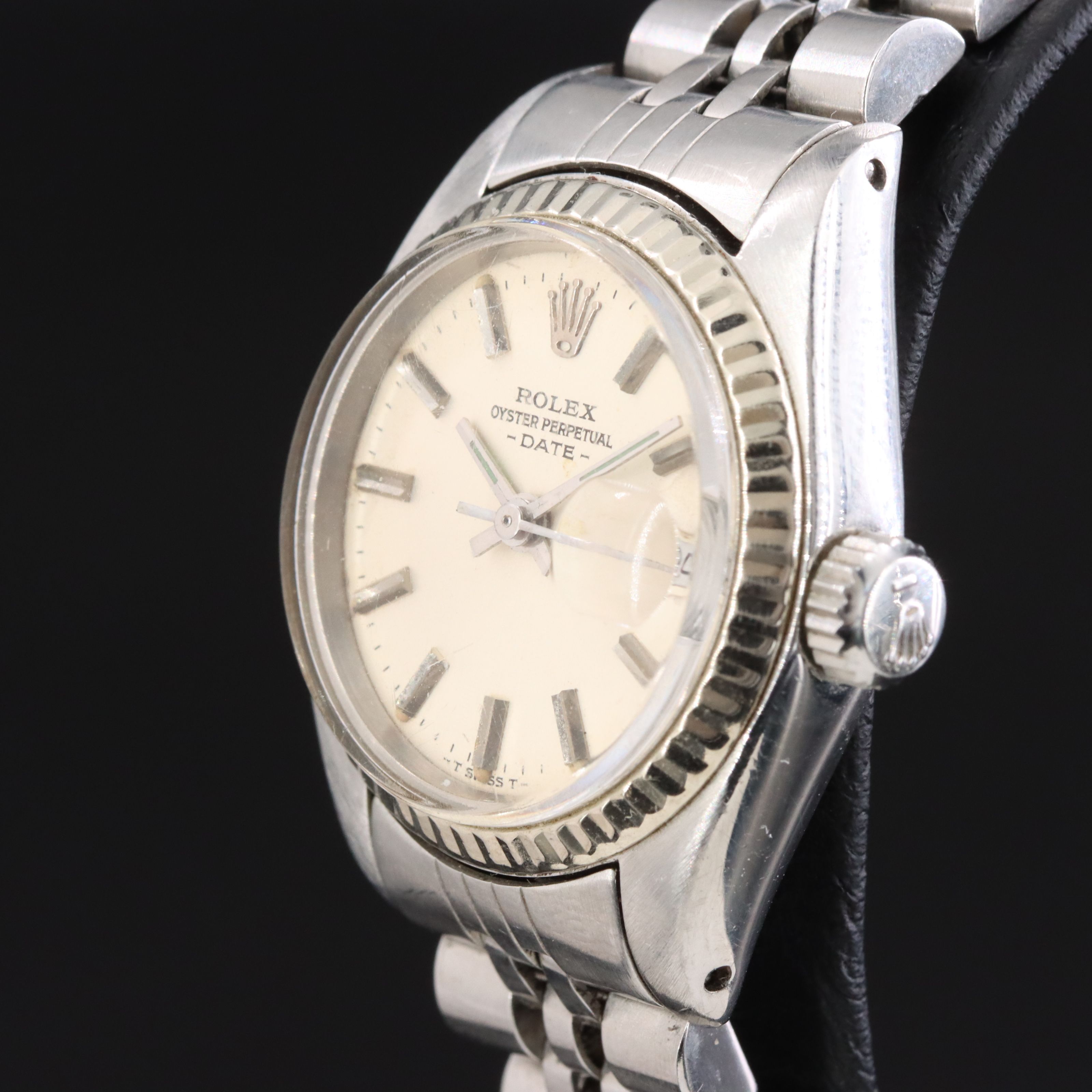 1979 Rolex Oyster Perpetual Gold & Steel Date Watch