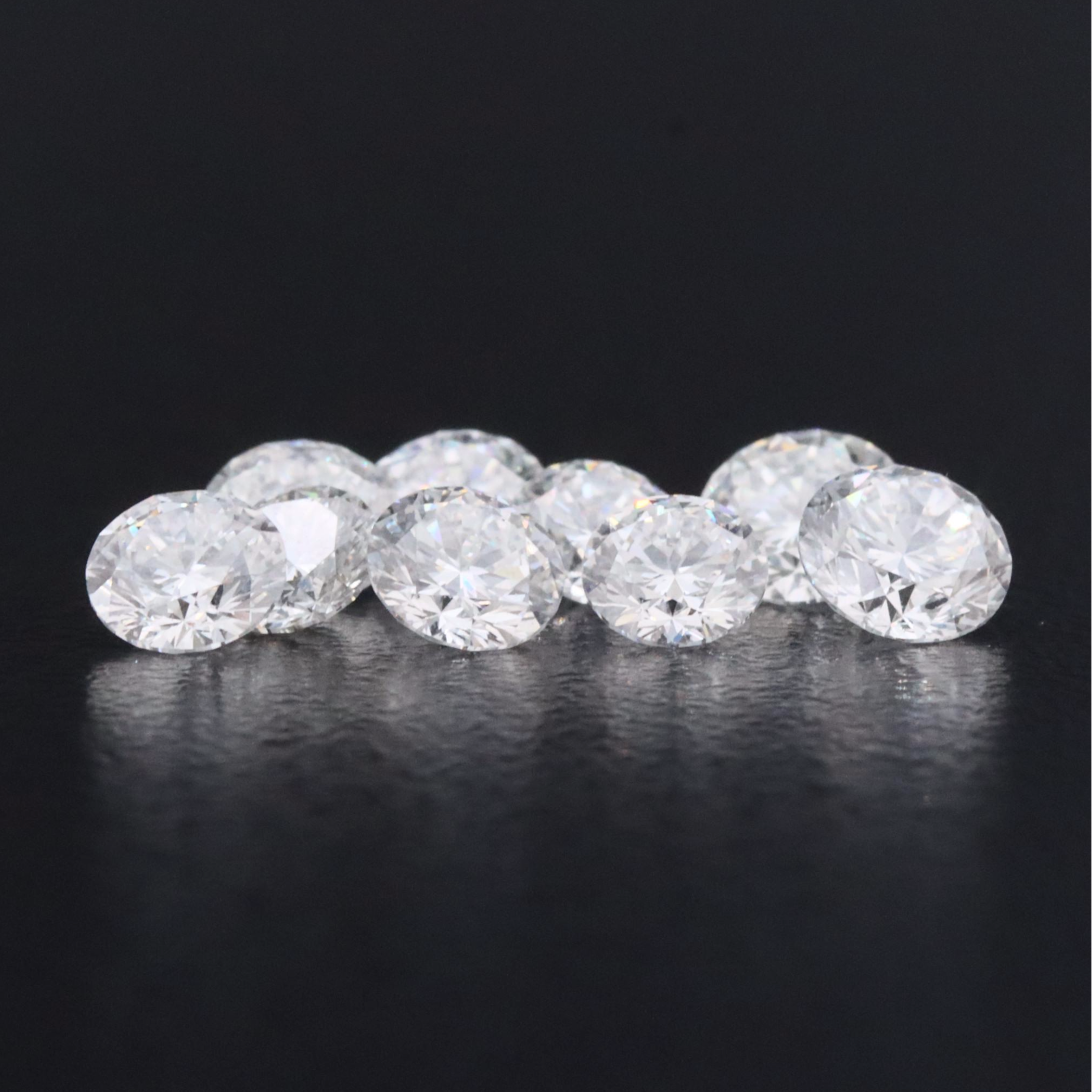 Loose 2.11 CTW Lab Grown Diamond Melee Lot