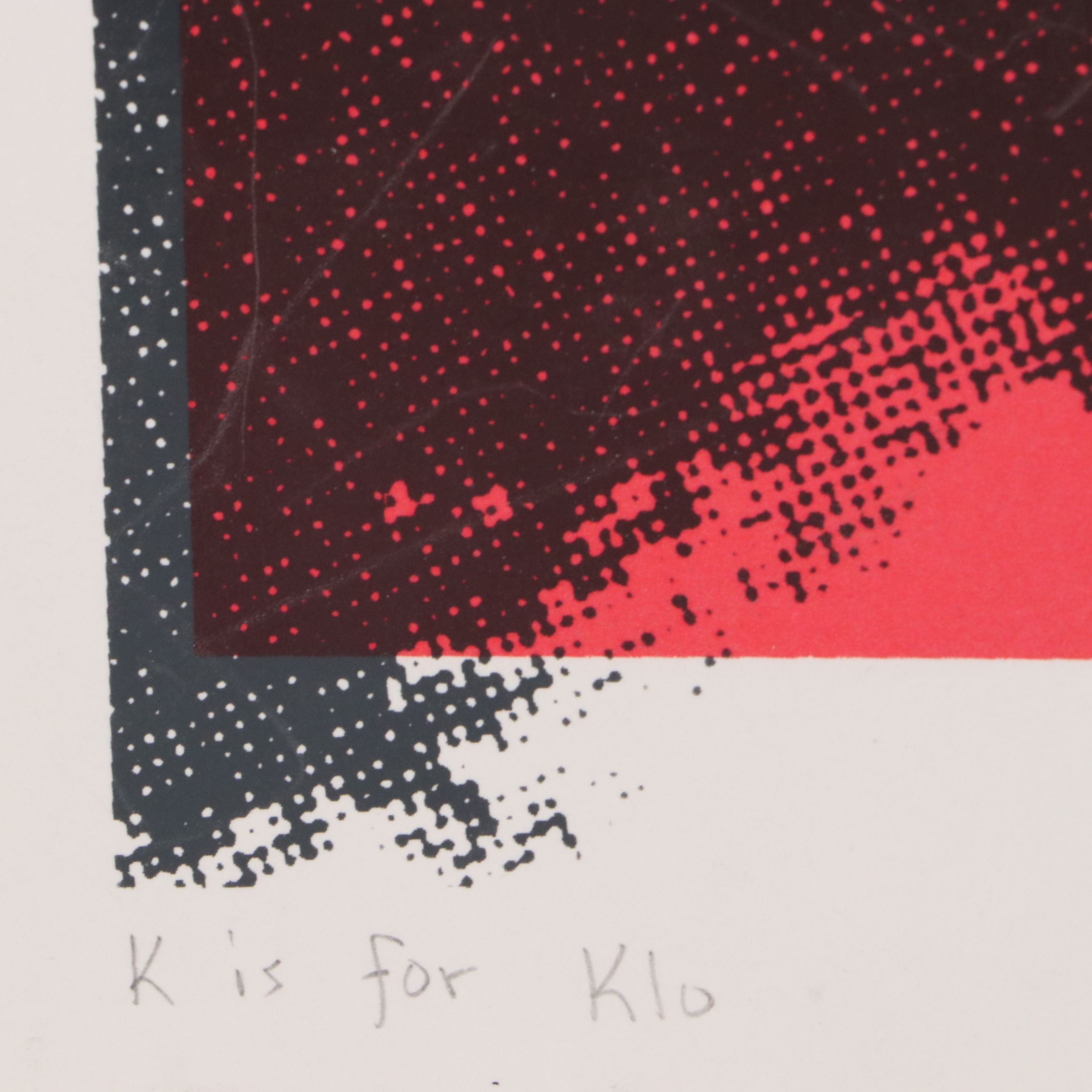 Graphic Print of Cincinnati Reds Player Ted Kluszewski "K is for Klu"