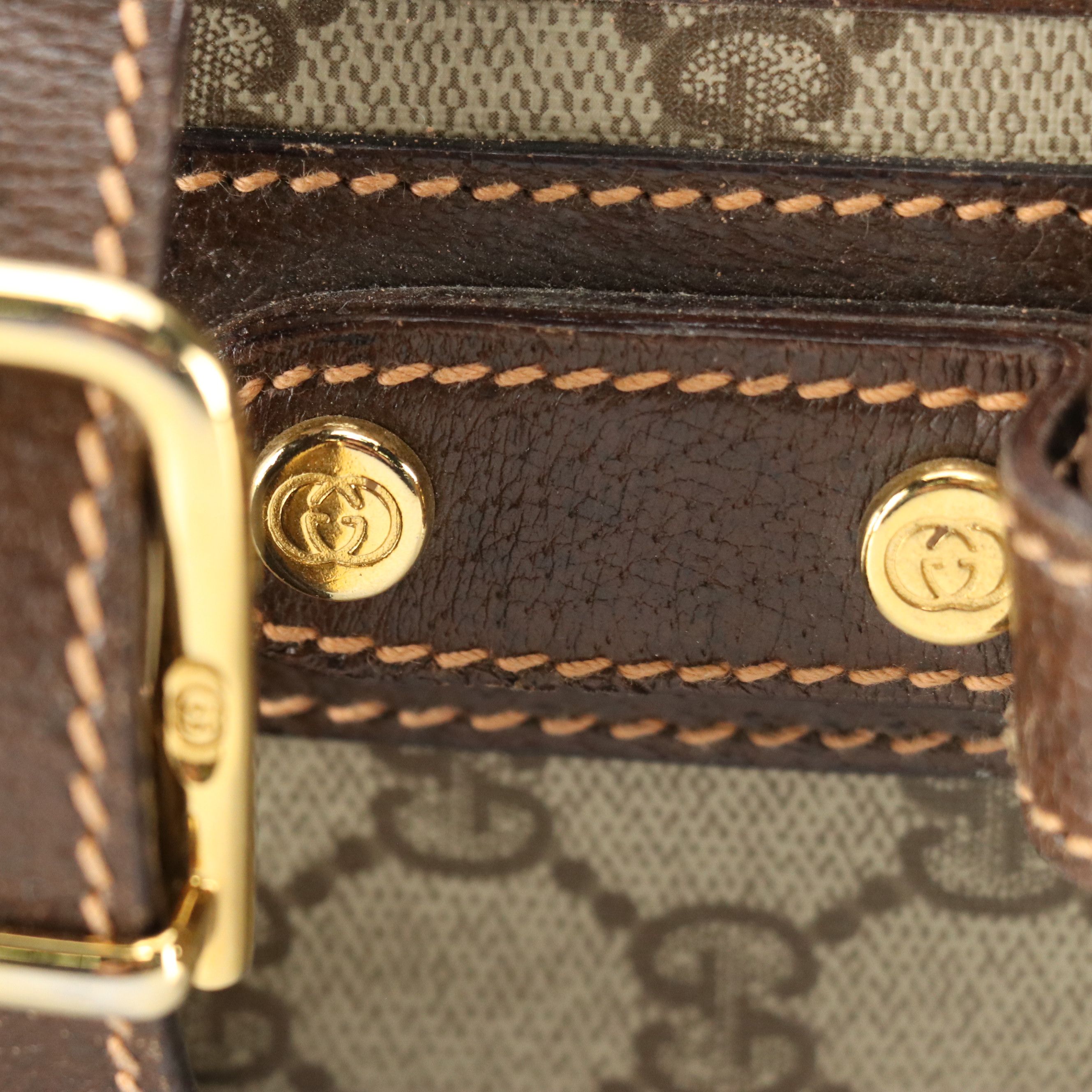 Gucci Web Stripe 60cm Soft Suitcase in GG Supreme Canvas and Leather