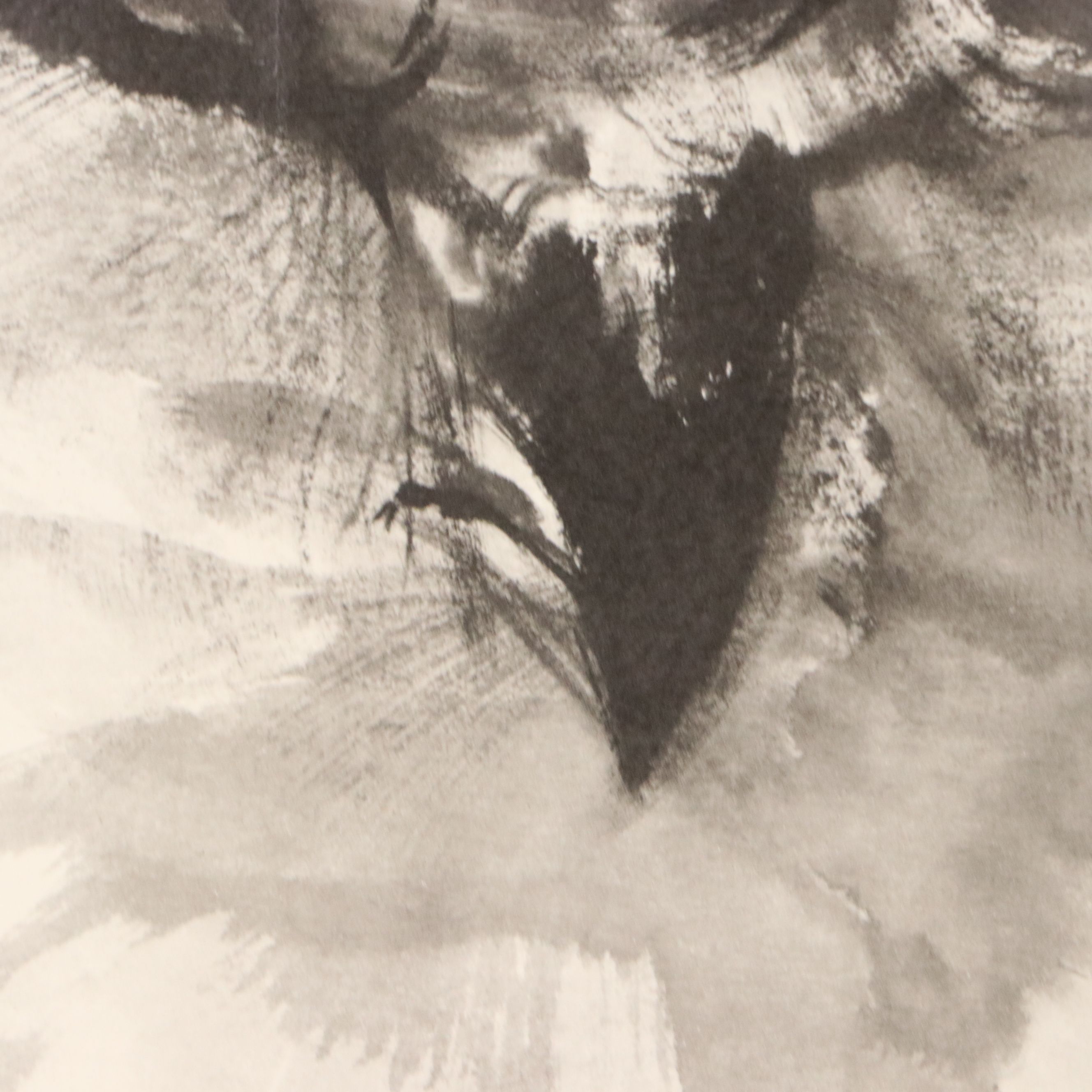 Offset Lithograph of Owl After Klaus Meyer-Gasters, Late 20th Century