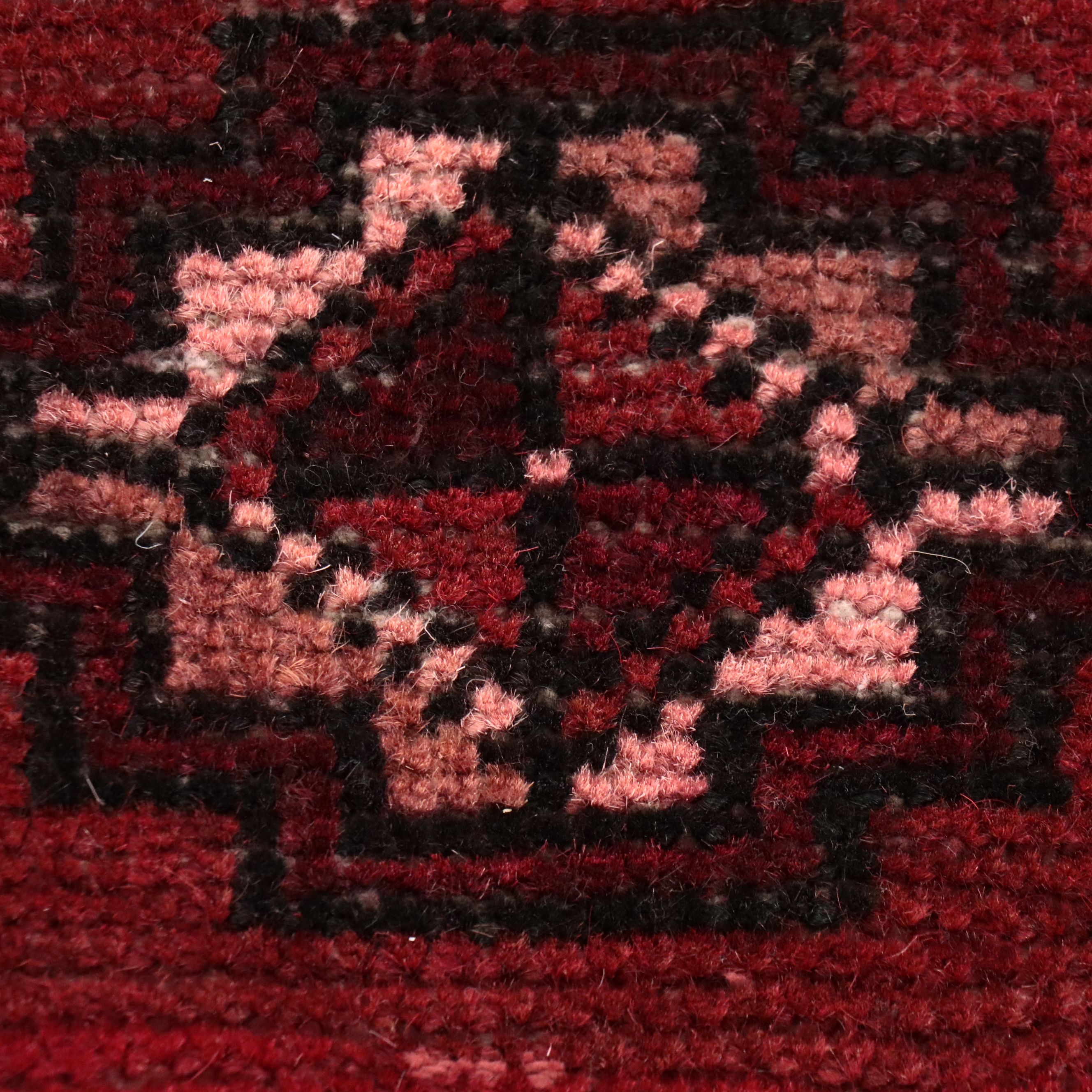 3'6 x 8'5 Hand-Knotted Pakistani Bokhara Area Rug