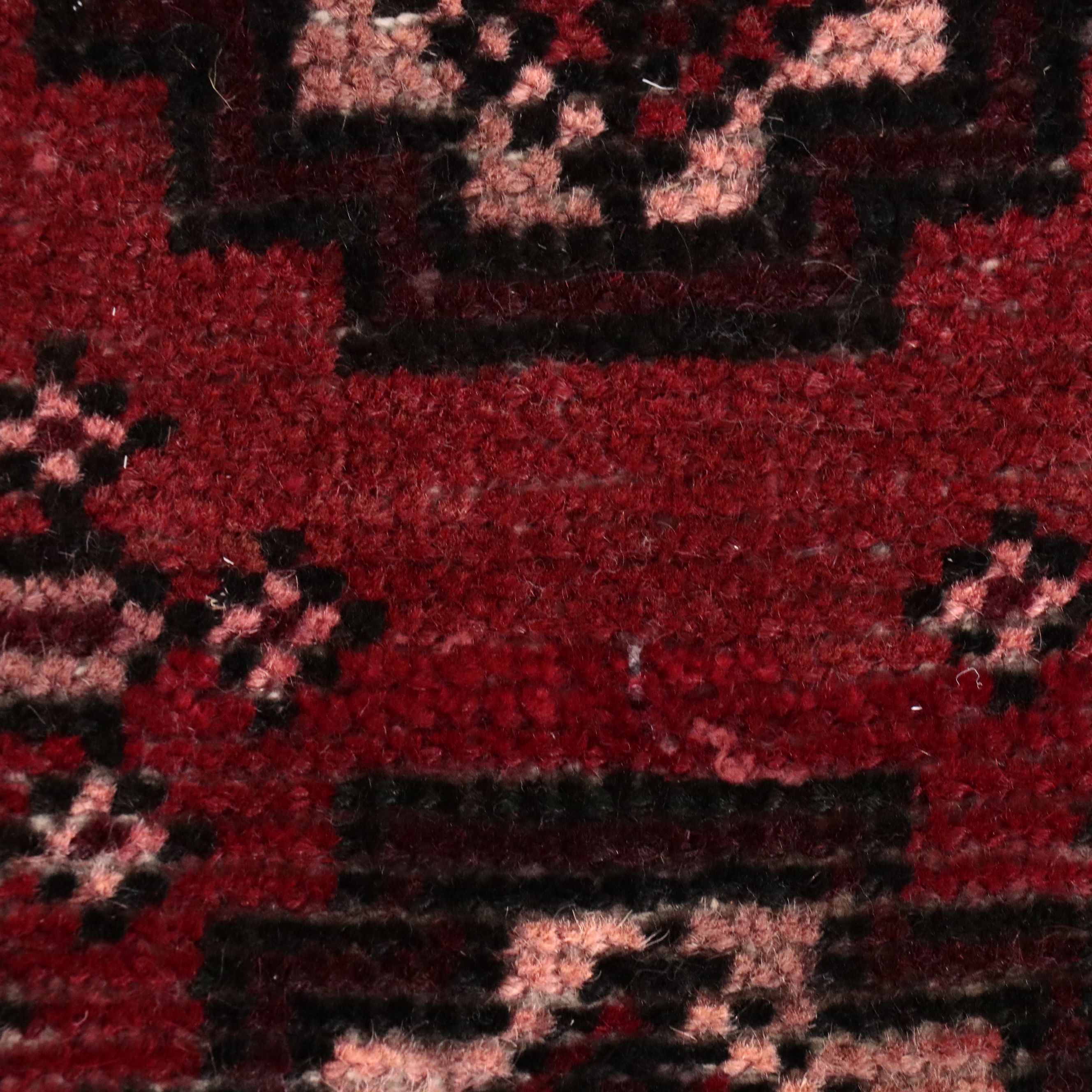 3'6 x 8'5 Hand-Knotted Pakistani Bokhara Area Rug