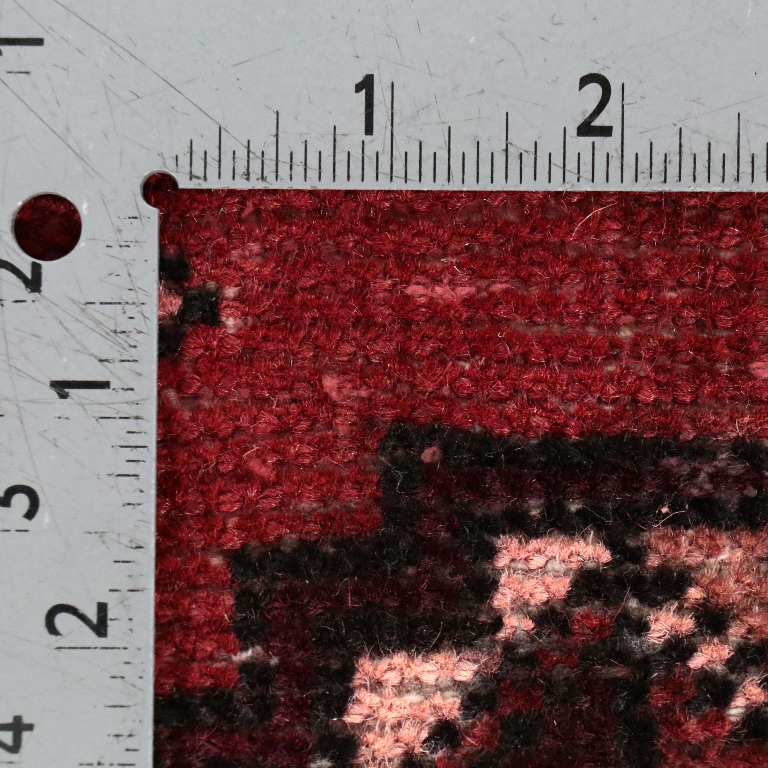 3'6 x 8'5 Hand-Knotted Pakistani Bokhara Area Rug