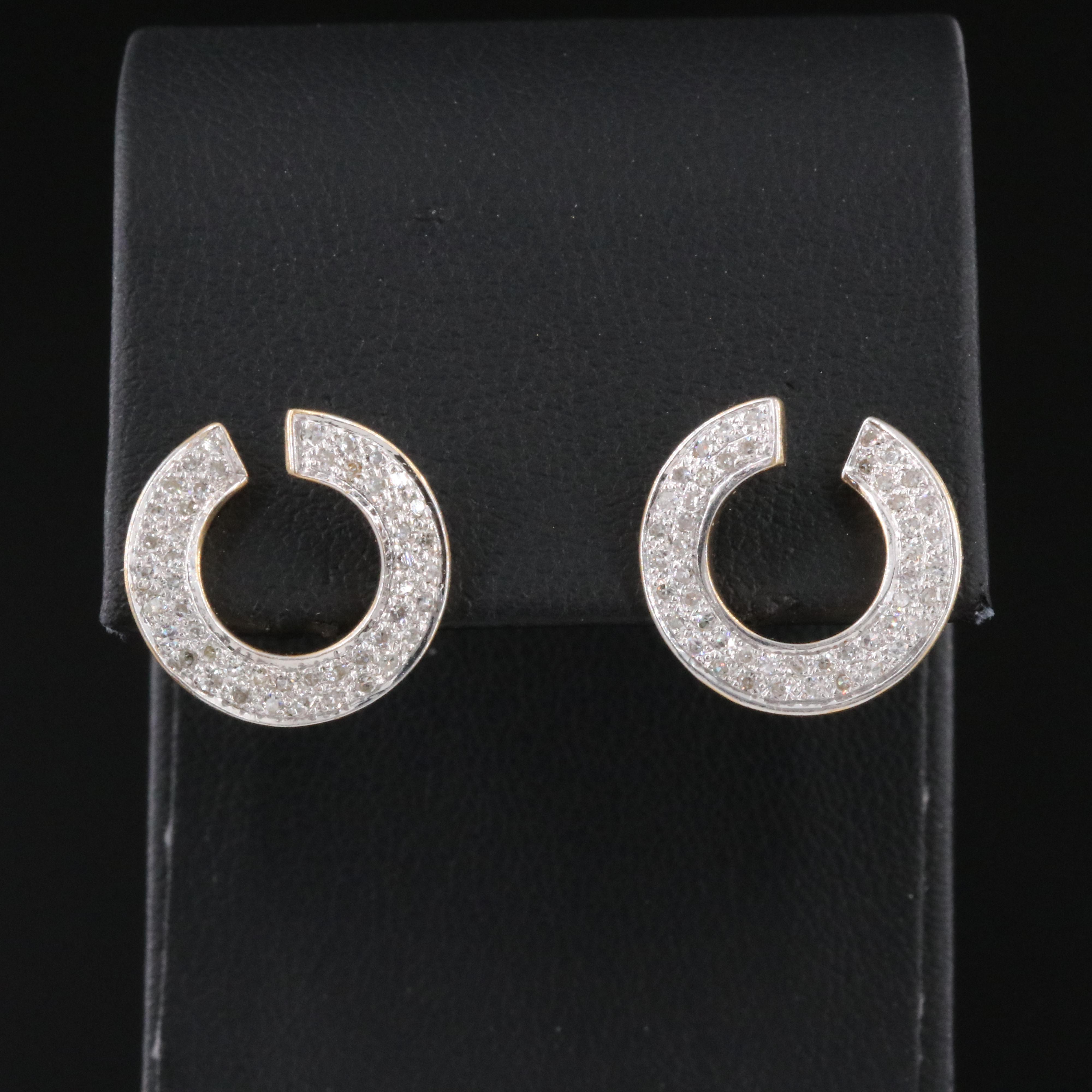 18K 0.52 CTW Diamond Earrings