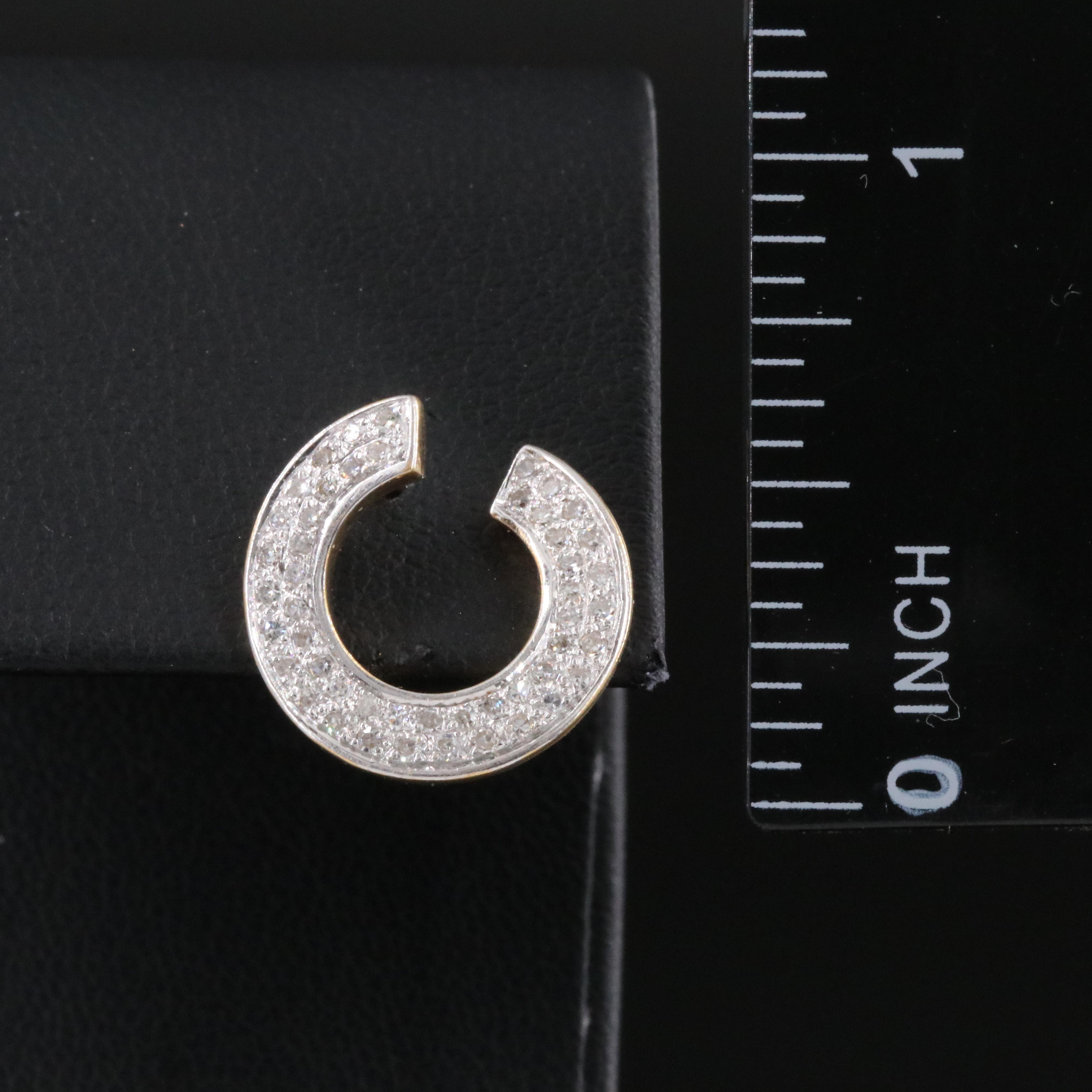 18K 0.52 CTW Diamond Earrings
