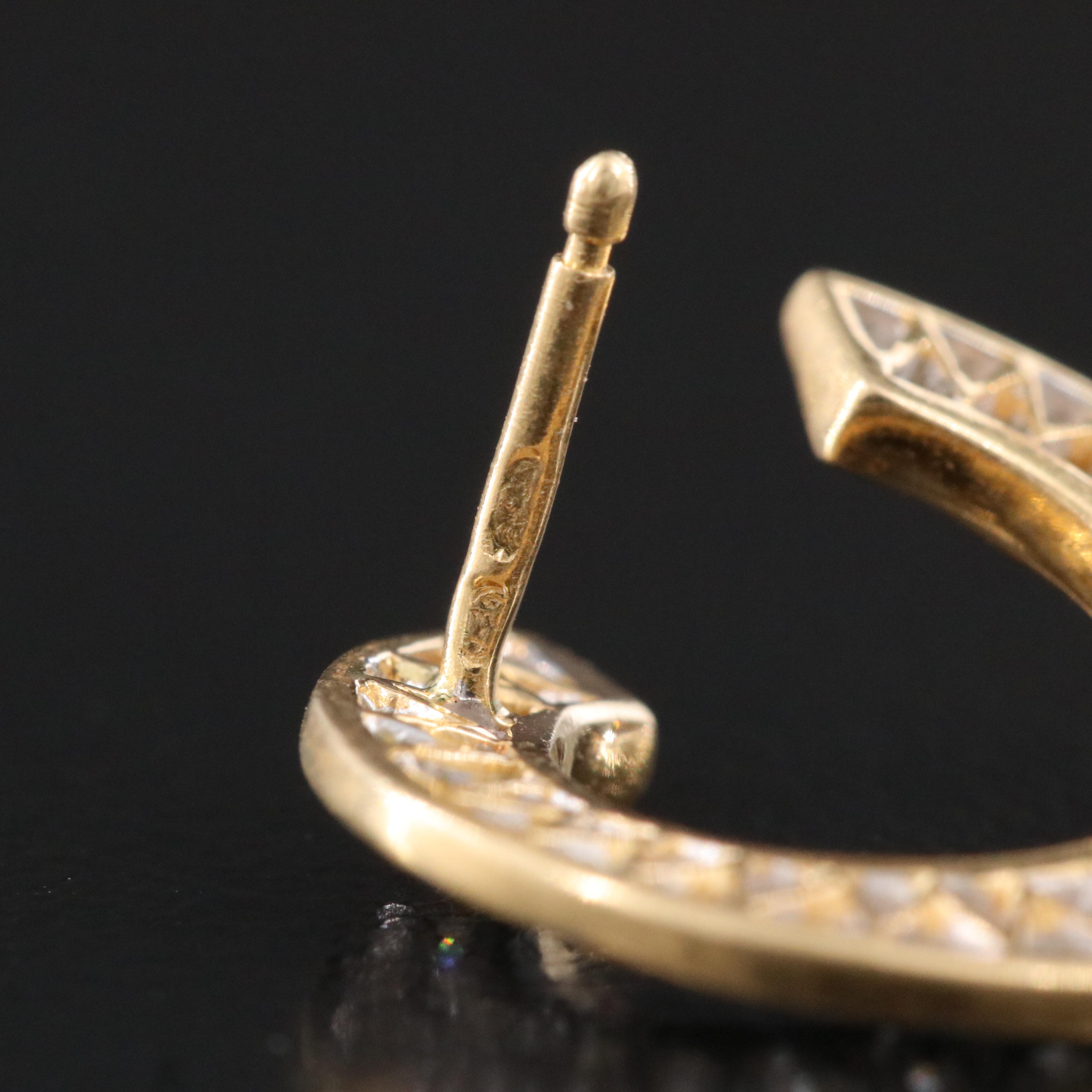 18K 0.52 CTW Diamond Earrings