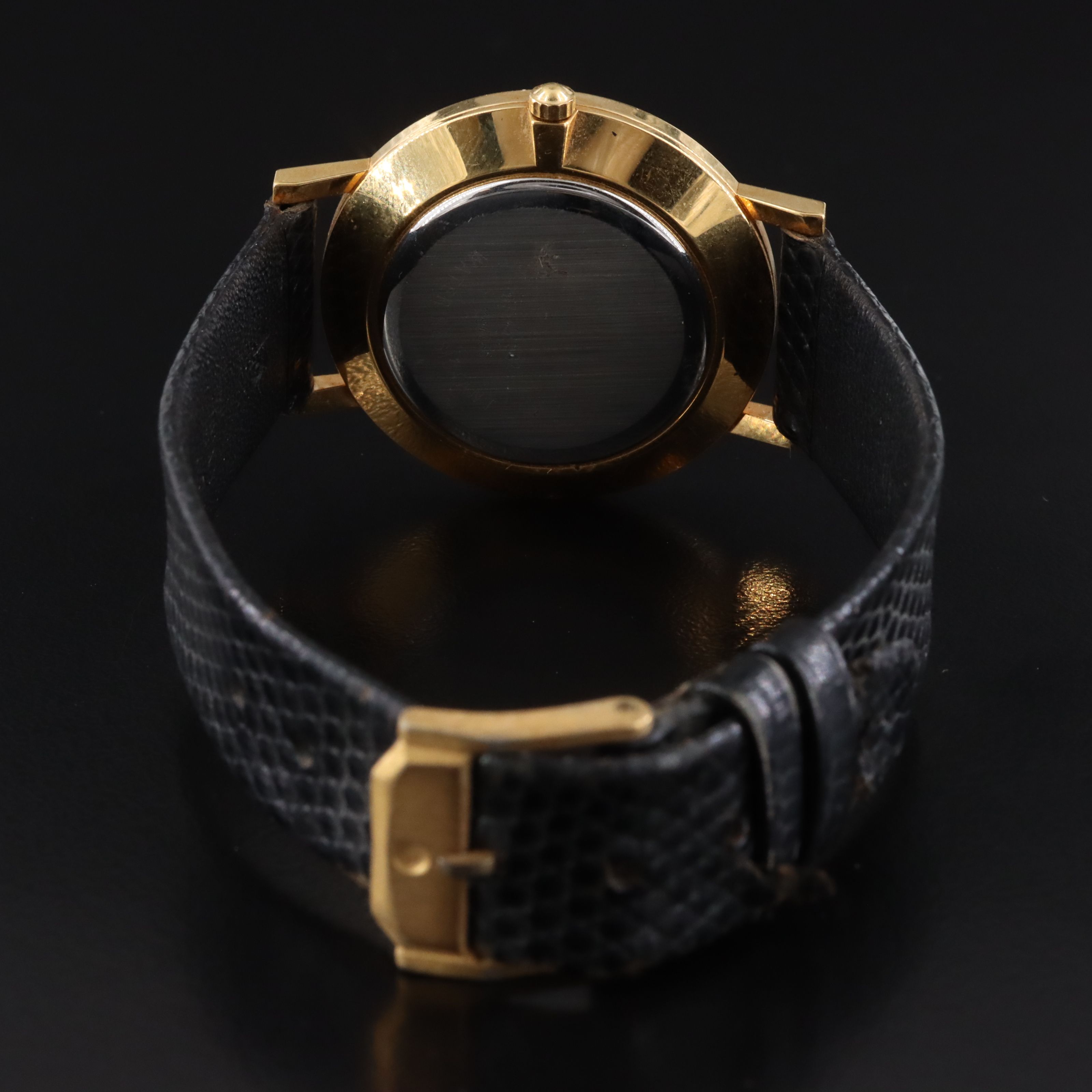 Movado Museum Black Dial Quartz Watch #1194865
