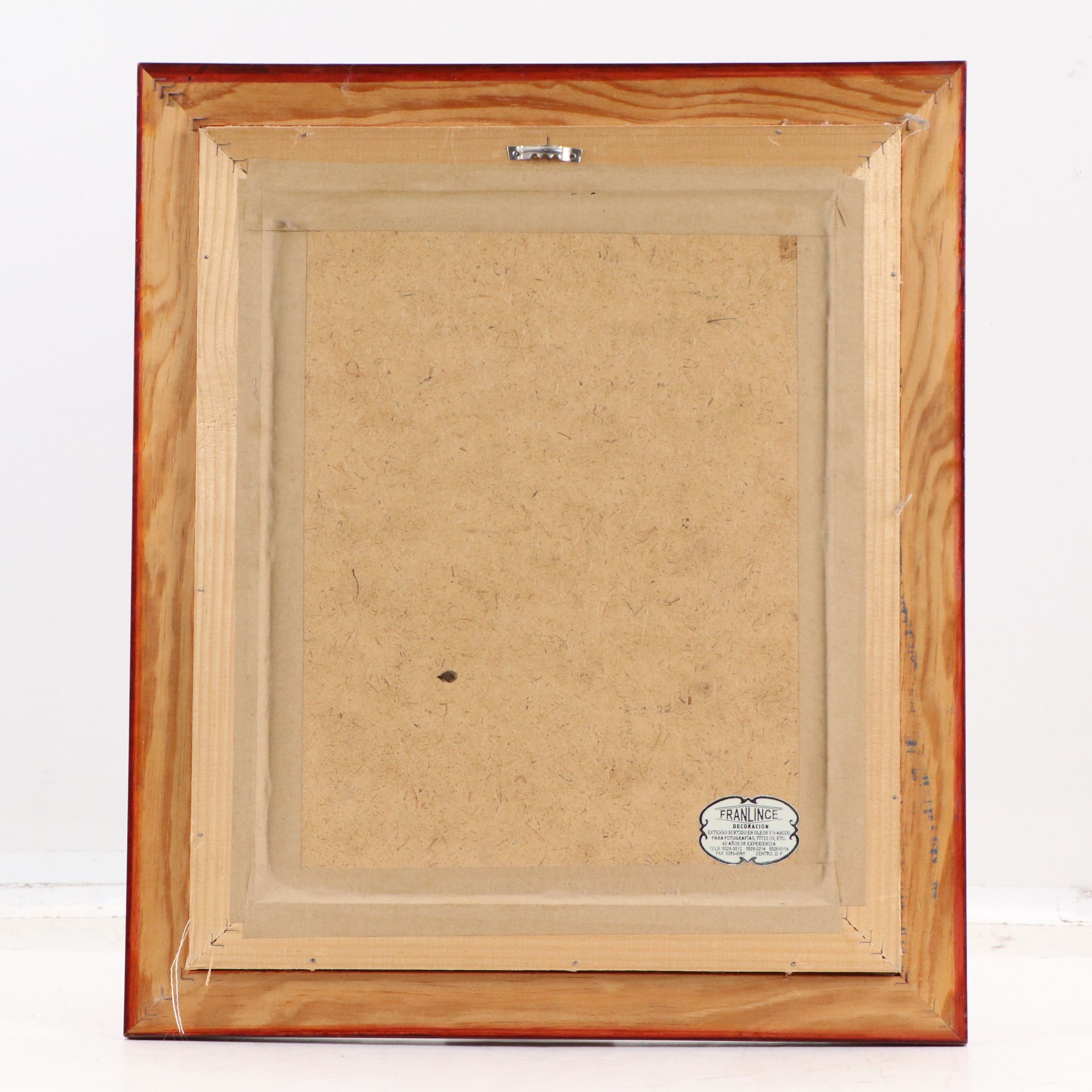 Tin Hojalata Mother Mary Folk Art, Mid to Late 20th Century