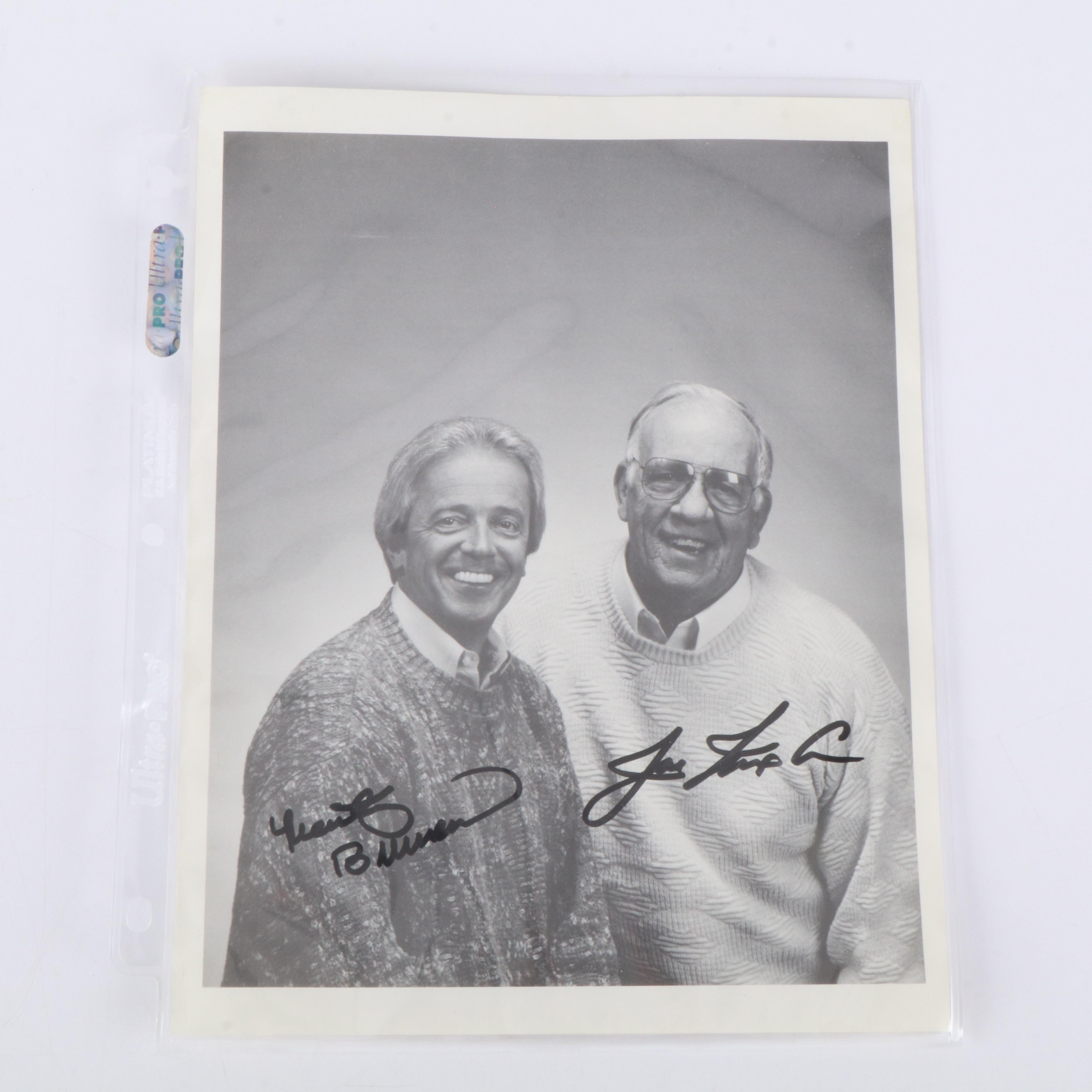Dave Concepcion, Joe Nuxhall, and Marty Brennaman Signed Prints