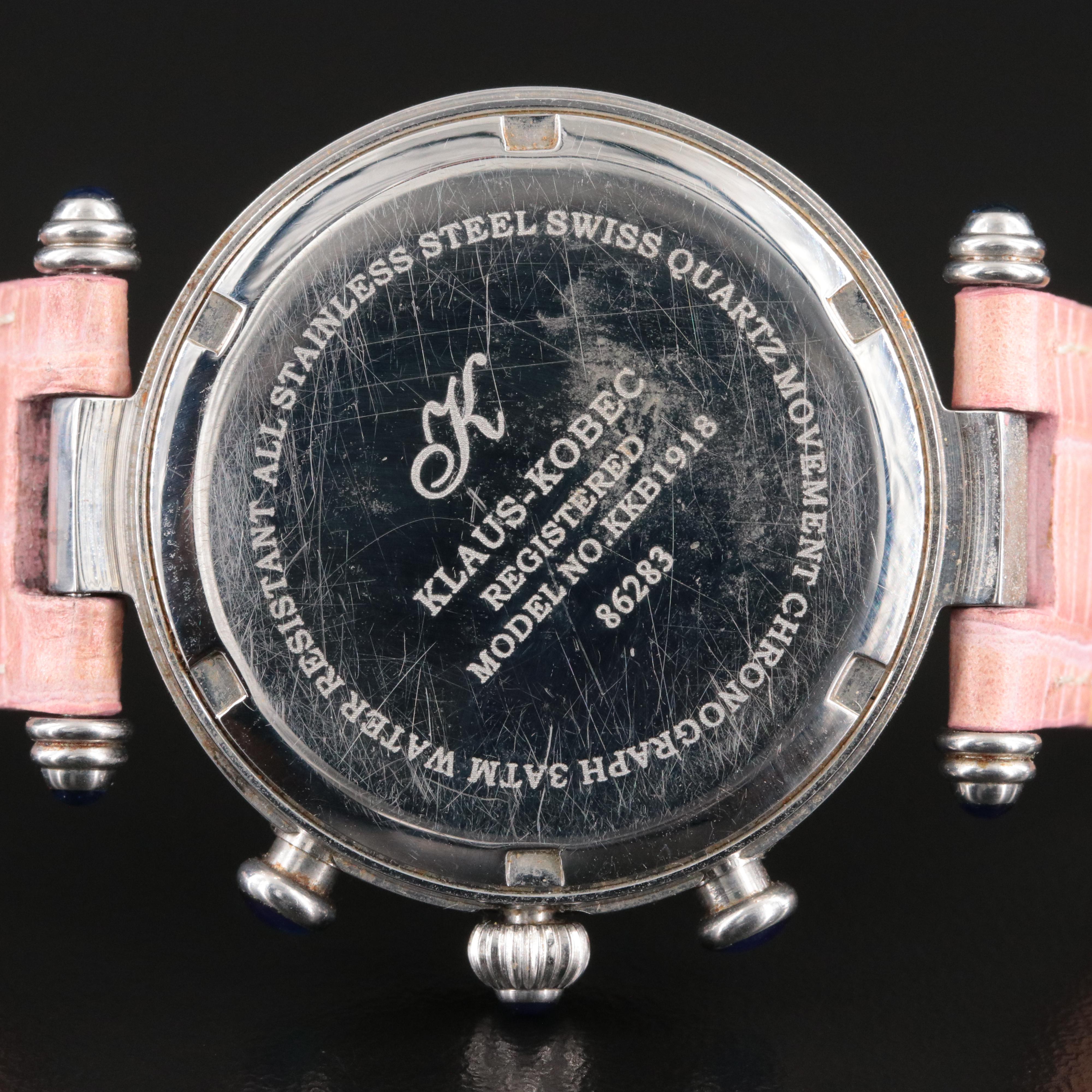 Klaus-Kobec Couture Sports Watch