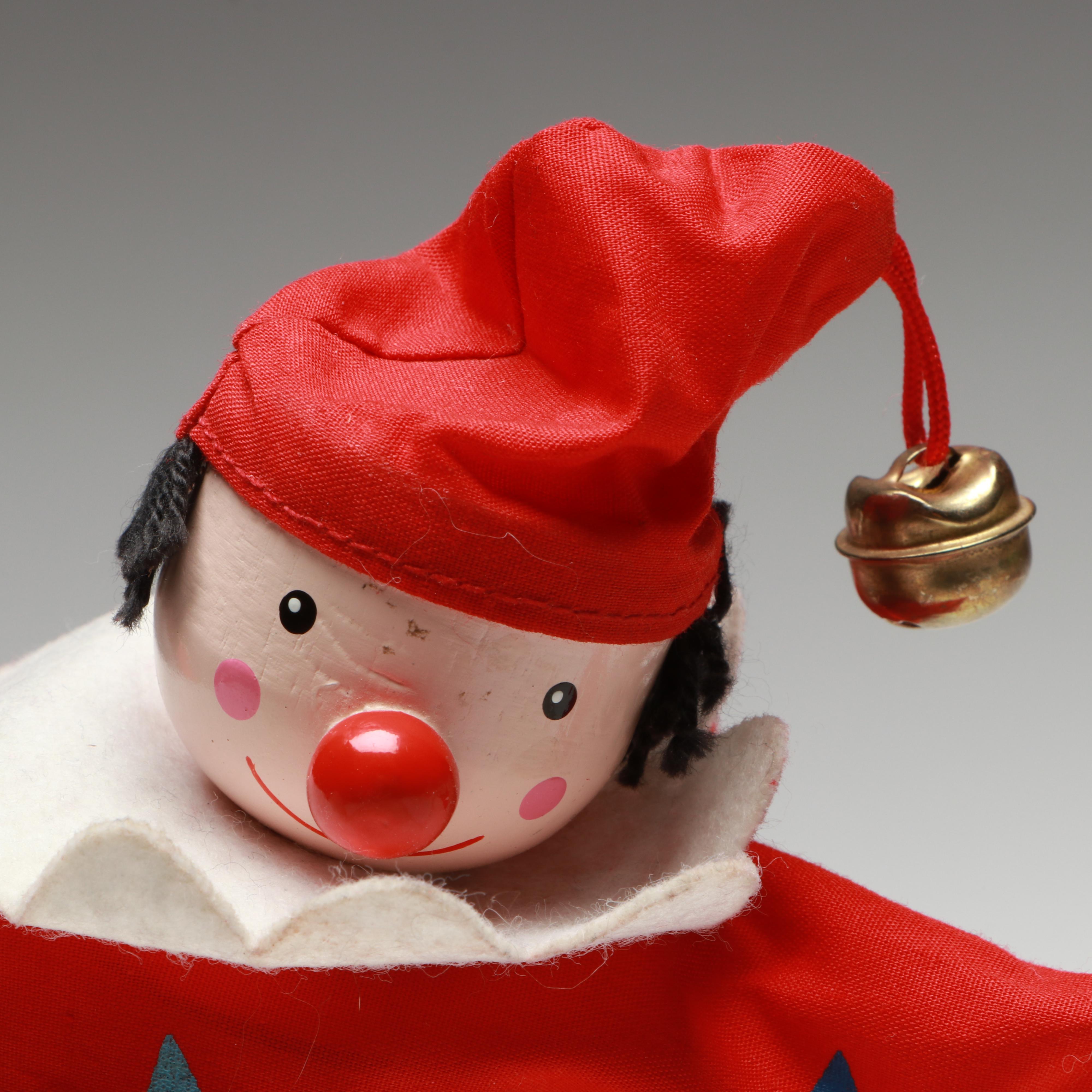 Italian Sevi Jack-in-the-Box and Stained Glass Kaleidoscope