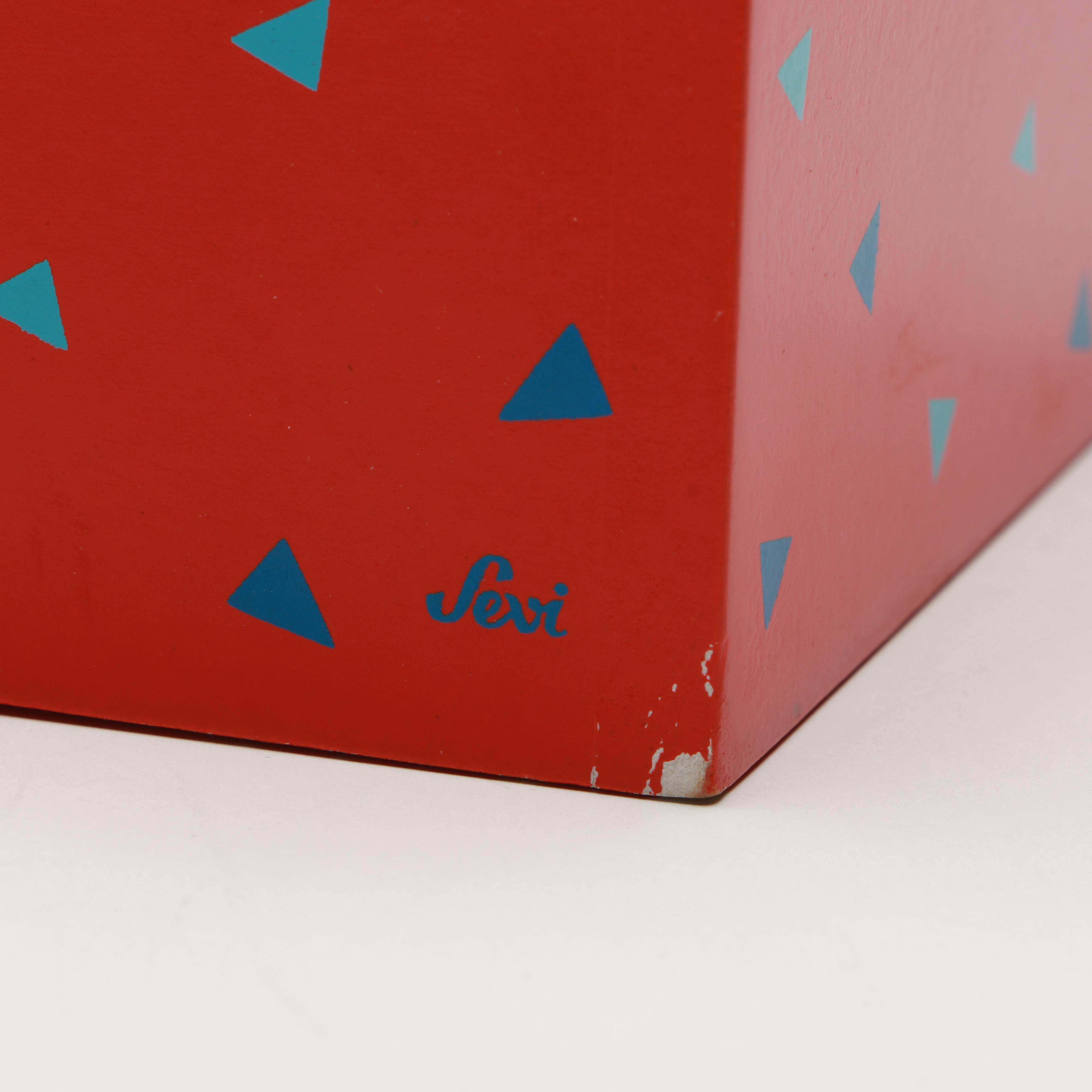 Italian Sevi Jack-in-the-Box and Stained Glass Kaleidoscope