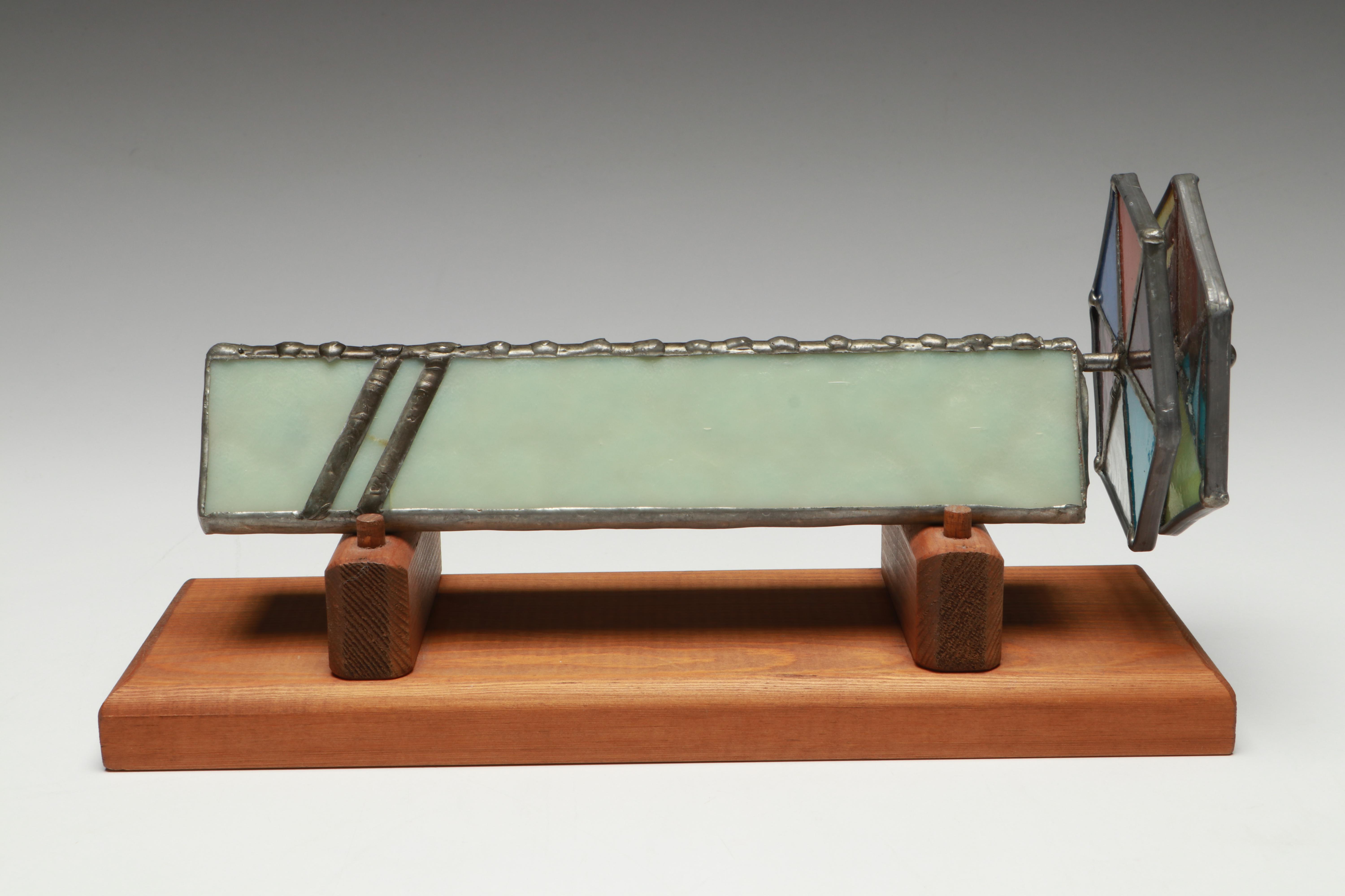 Italian Sevi Jack-in-the-Box and Stained Glass Kaleidoscope