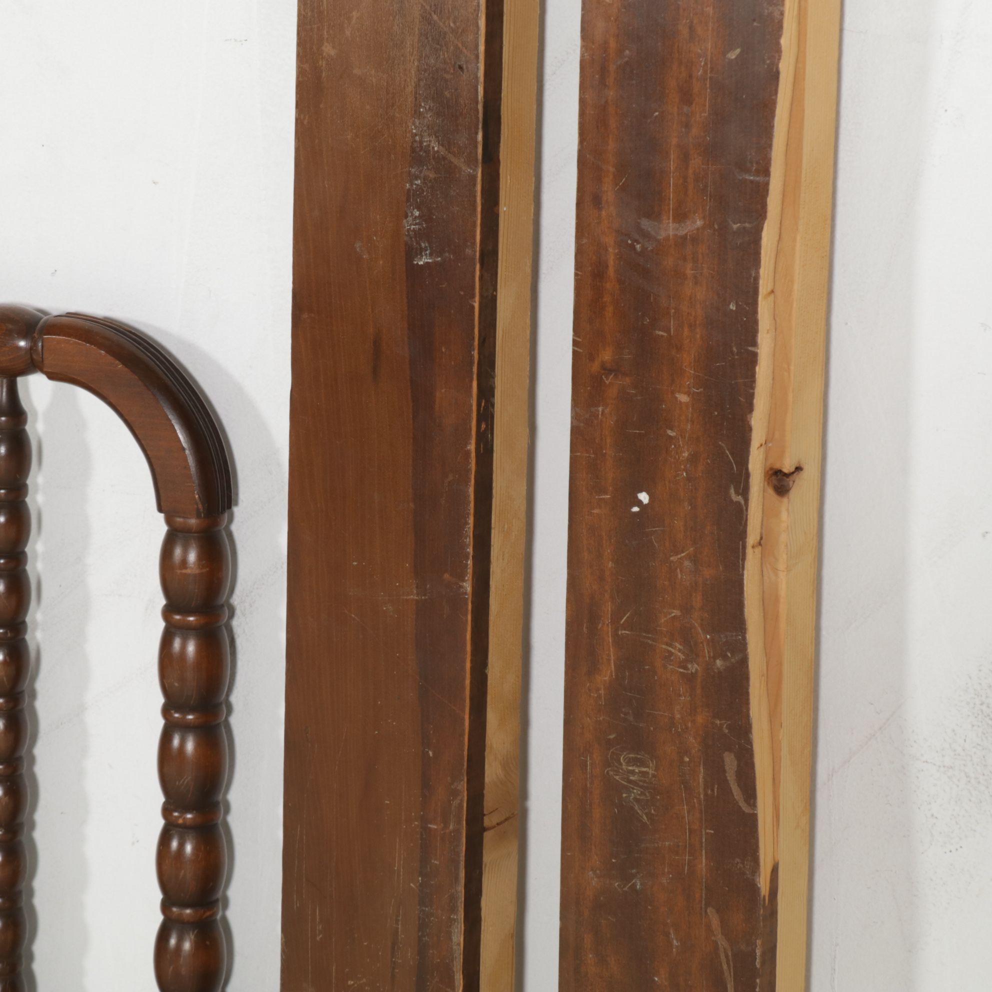 Jenny Lind Style Turned Wood Full Size Bed Frame