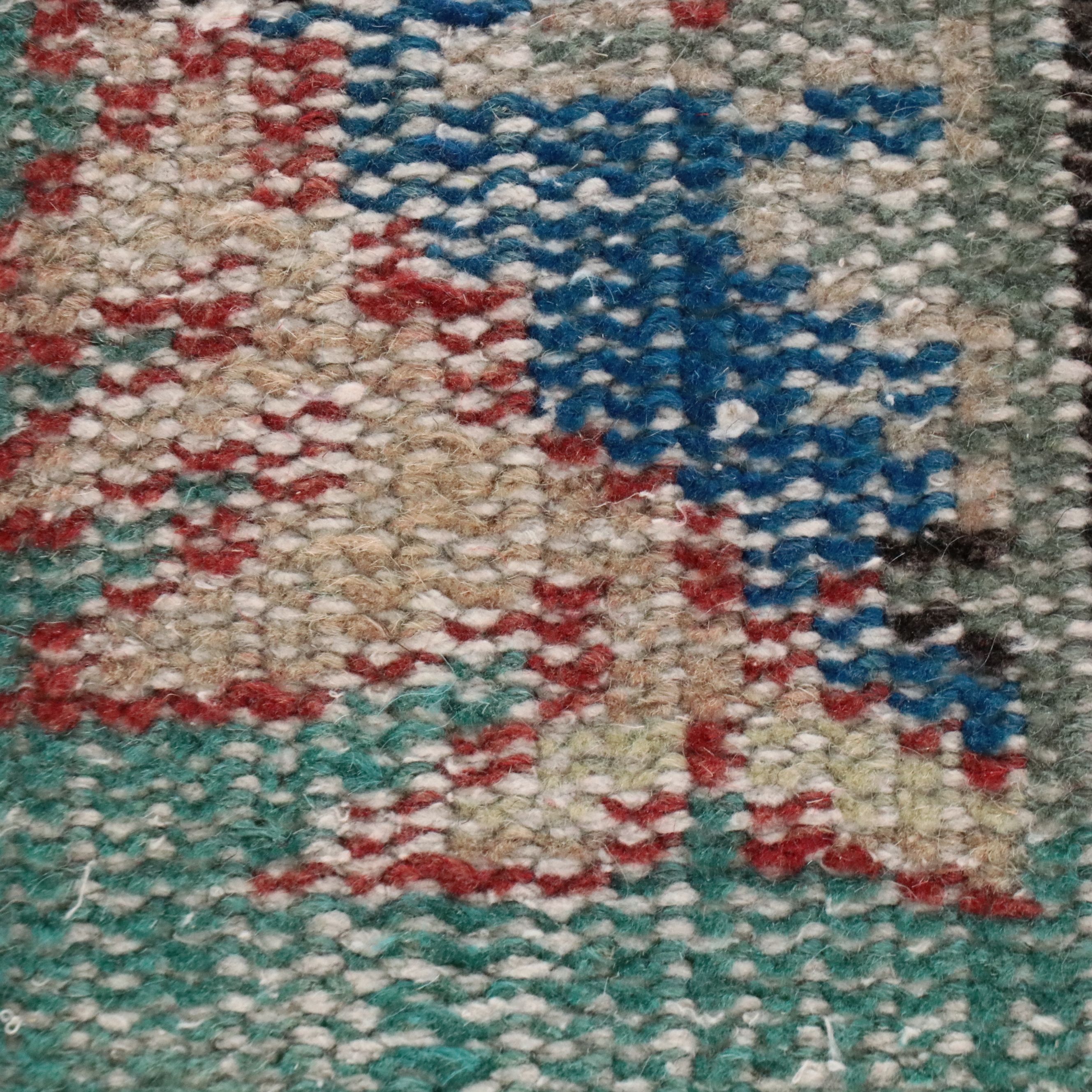 5'1 x 7'8 Hand-Knotted Turkish Oushak Area Rug