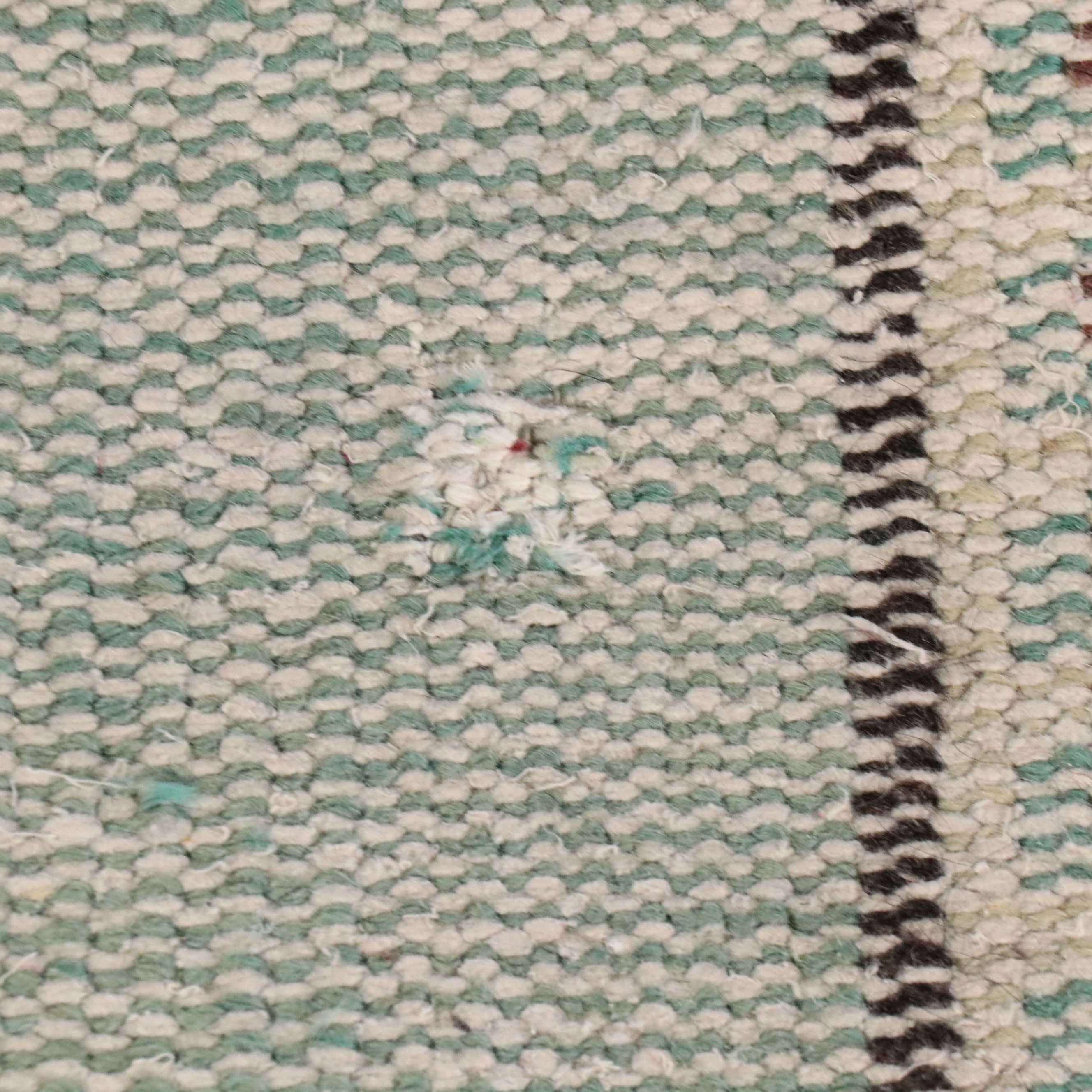 5'1 x 7'8 Hand-Knotted Turkish Oushak Area Rug