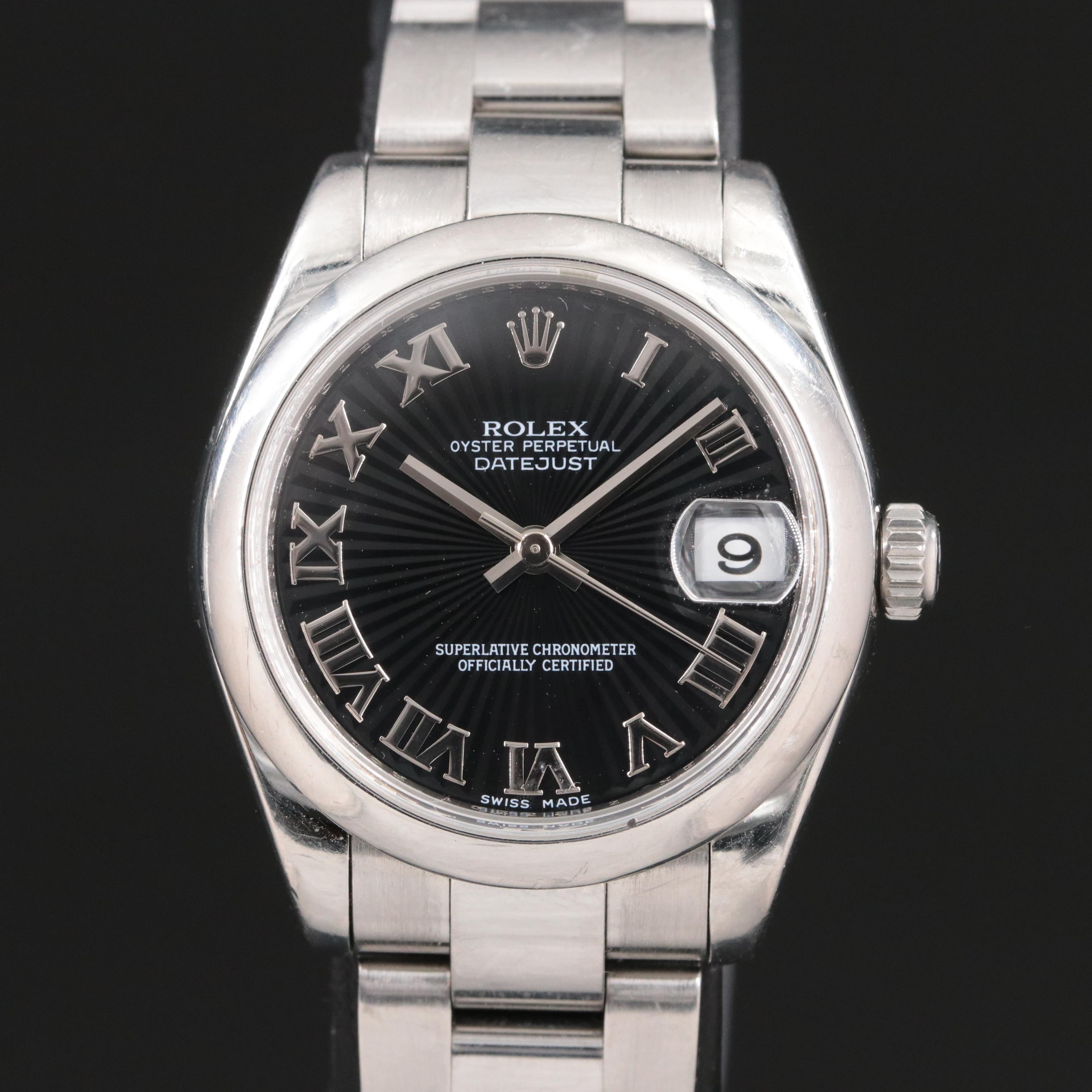 Rolex Datejust Midsize 178240 "Sunbeam" Watch c.2006