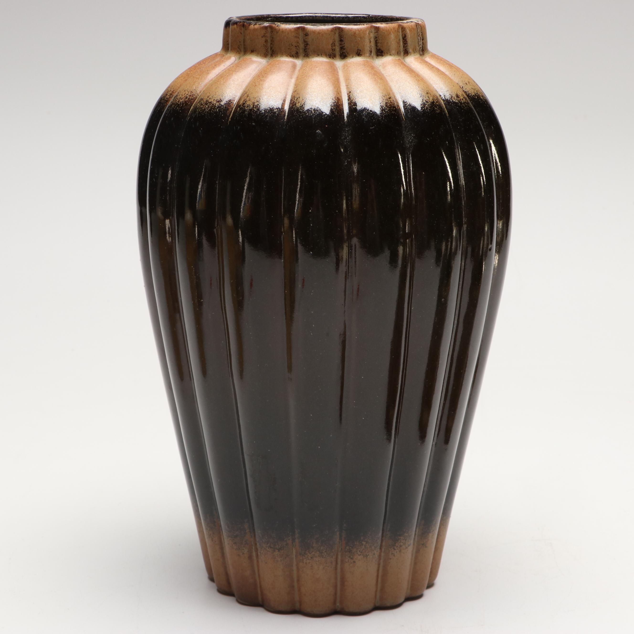 McCoy Pottery Wishing Well and Pottery Craft Vase, Mid to Late 20th Century