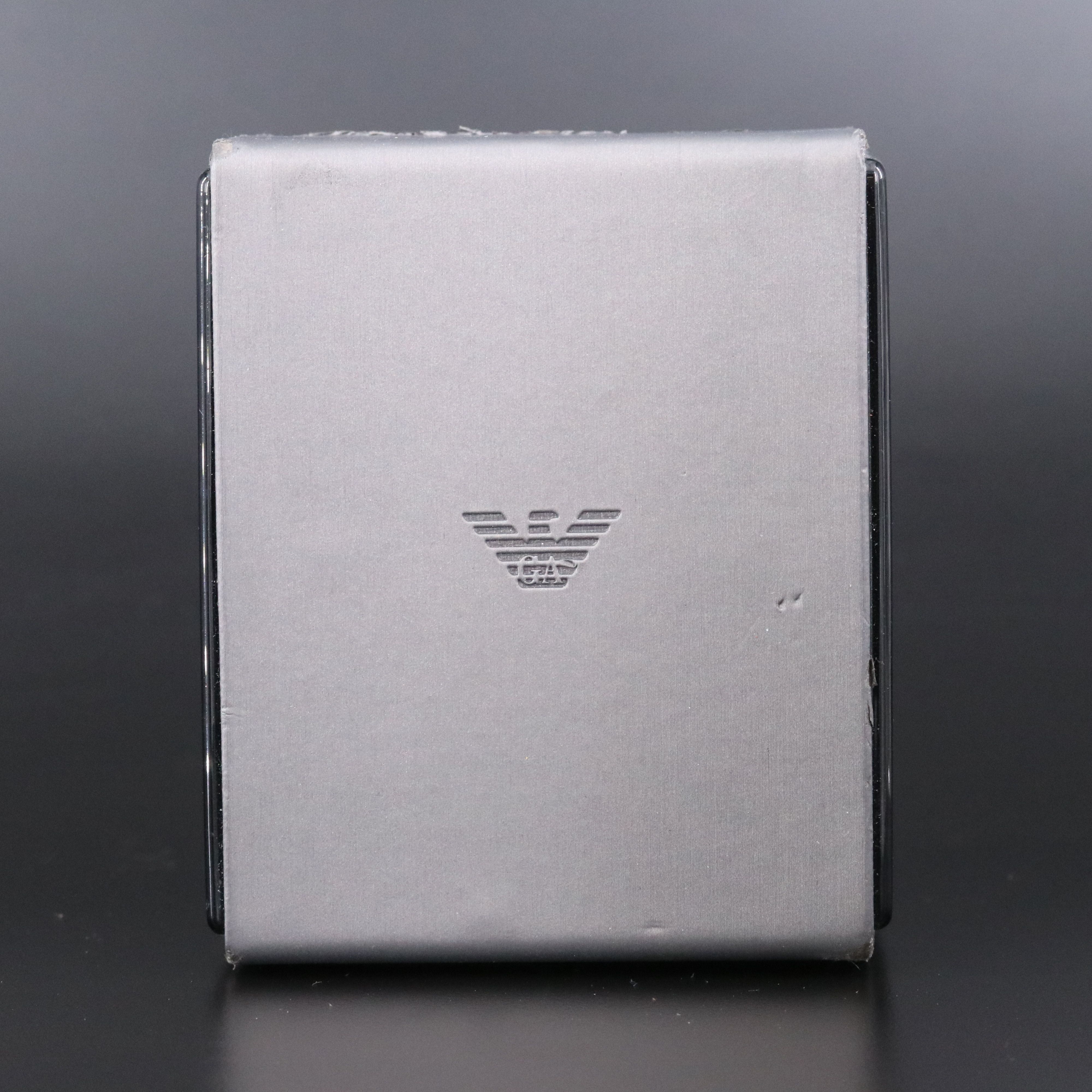 Emporio Armani Rose-Tone Stainless Steel Chronograph Watch #AR-5905