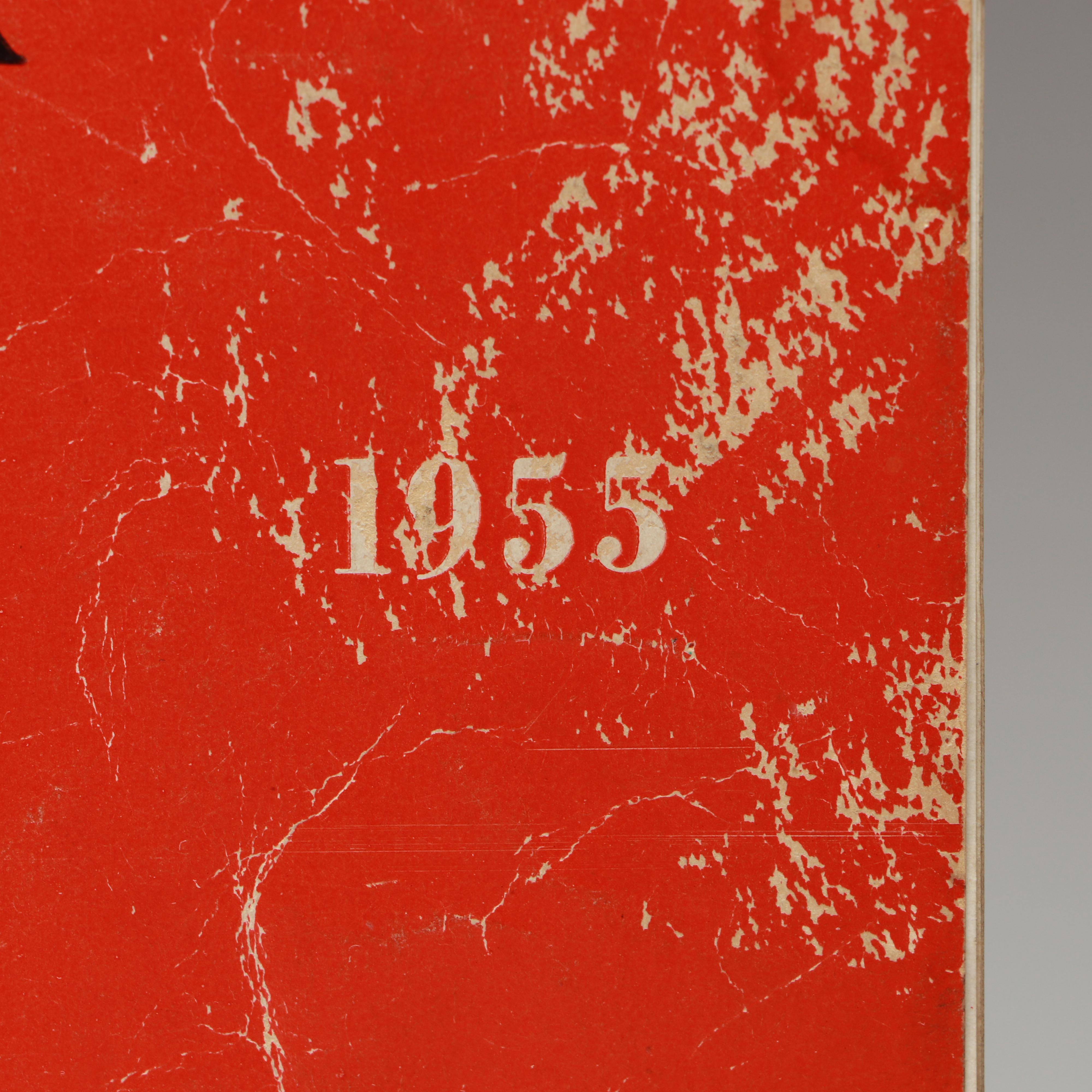 1954 and 1955 Cincinnati Reds Yearbooks